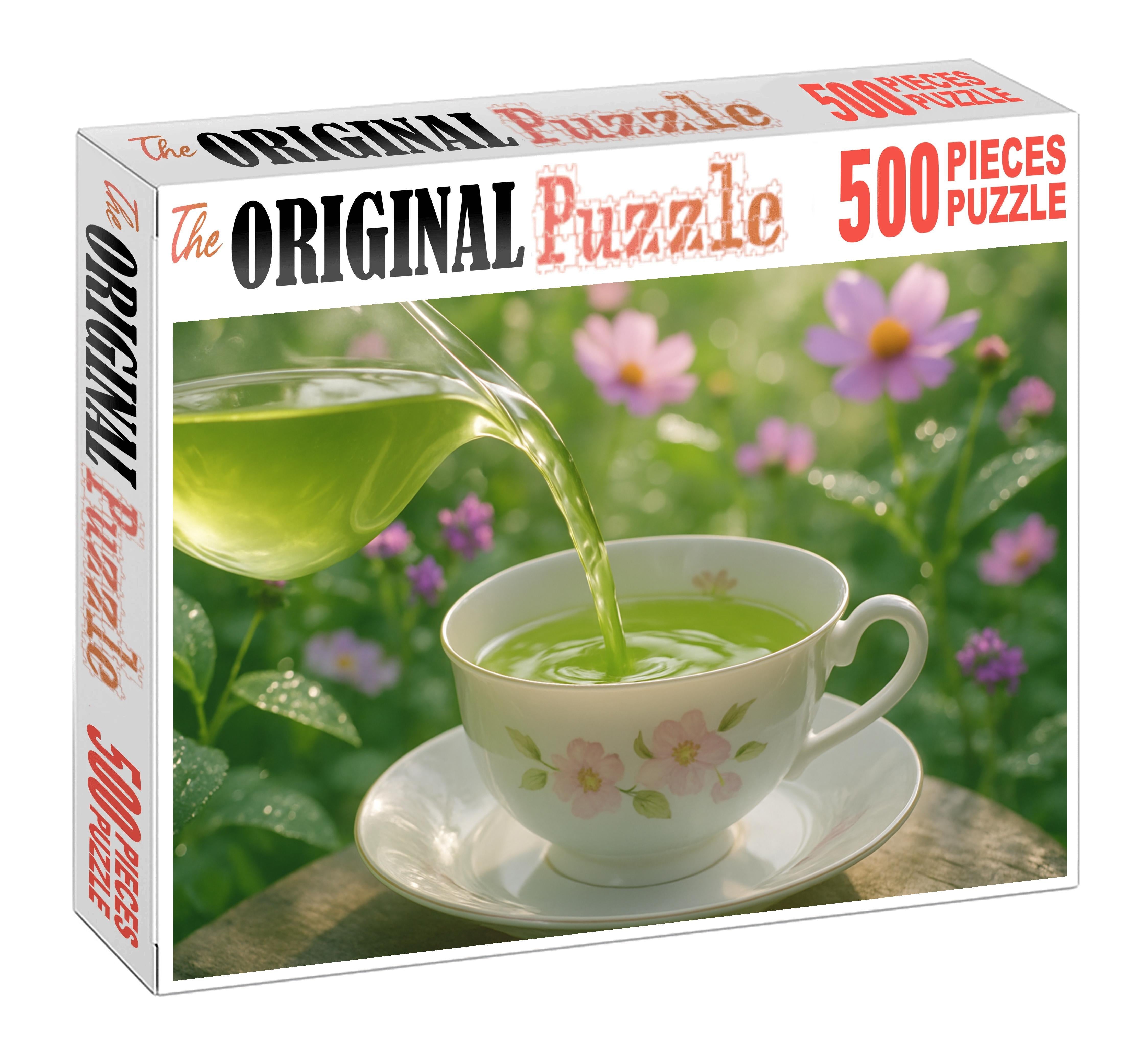 Garden Mist Green Tea 500 Piece Puzzle