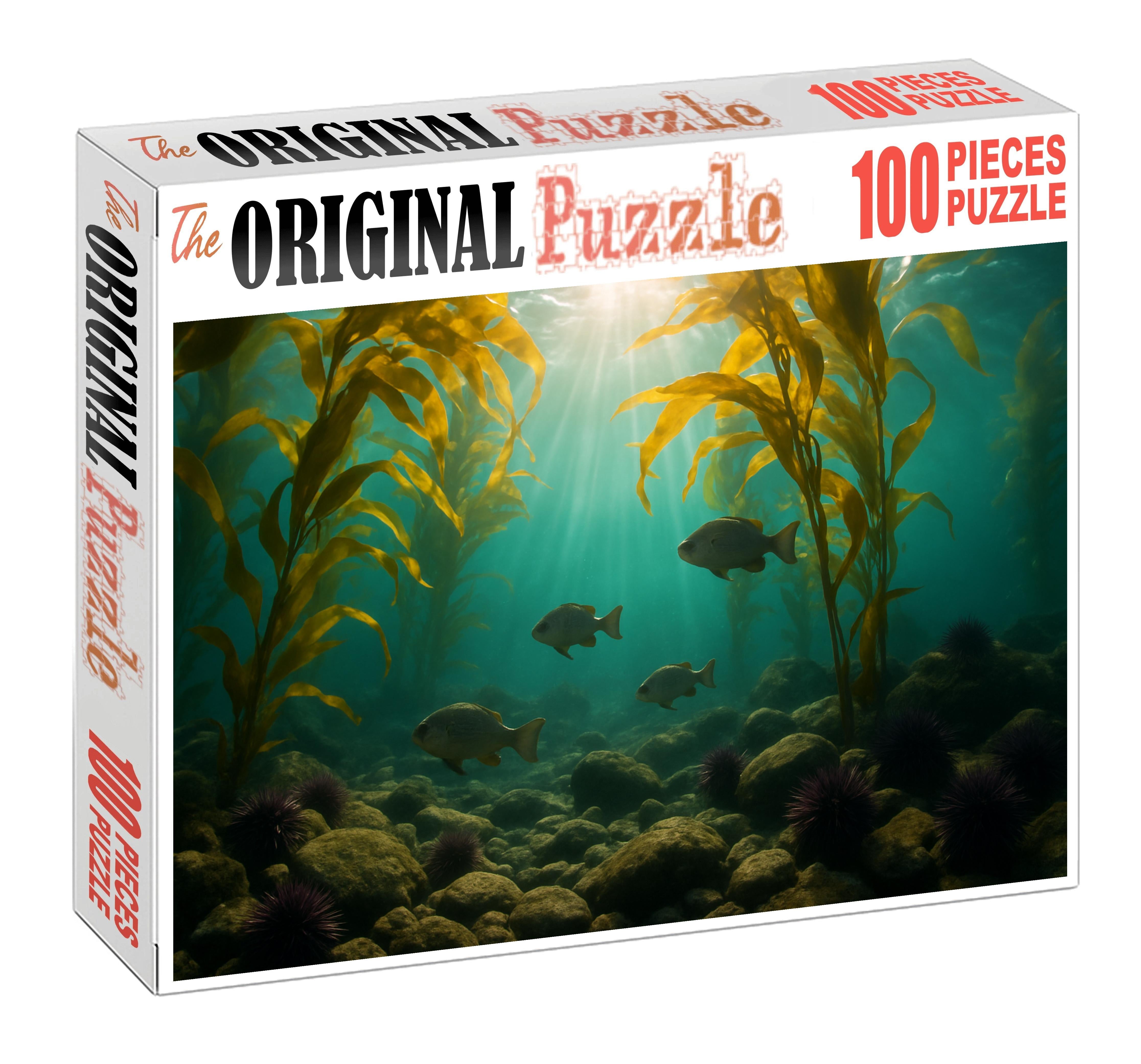 Emerald Kelp Forest Corridor 500 Piece Puzzle