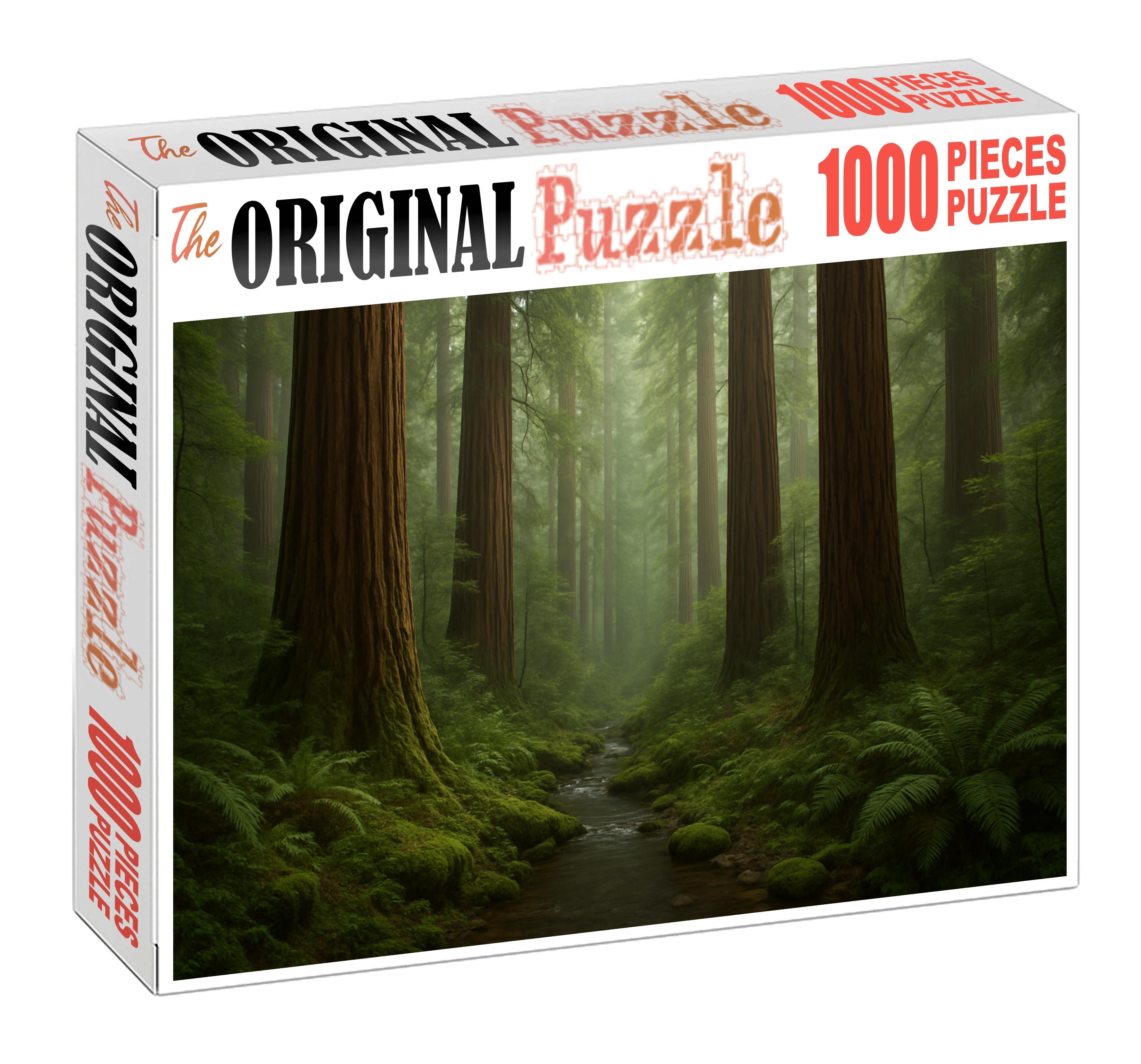 Whispering Redwood Glade 200 Piece Puzzle