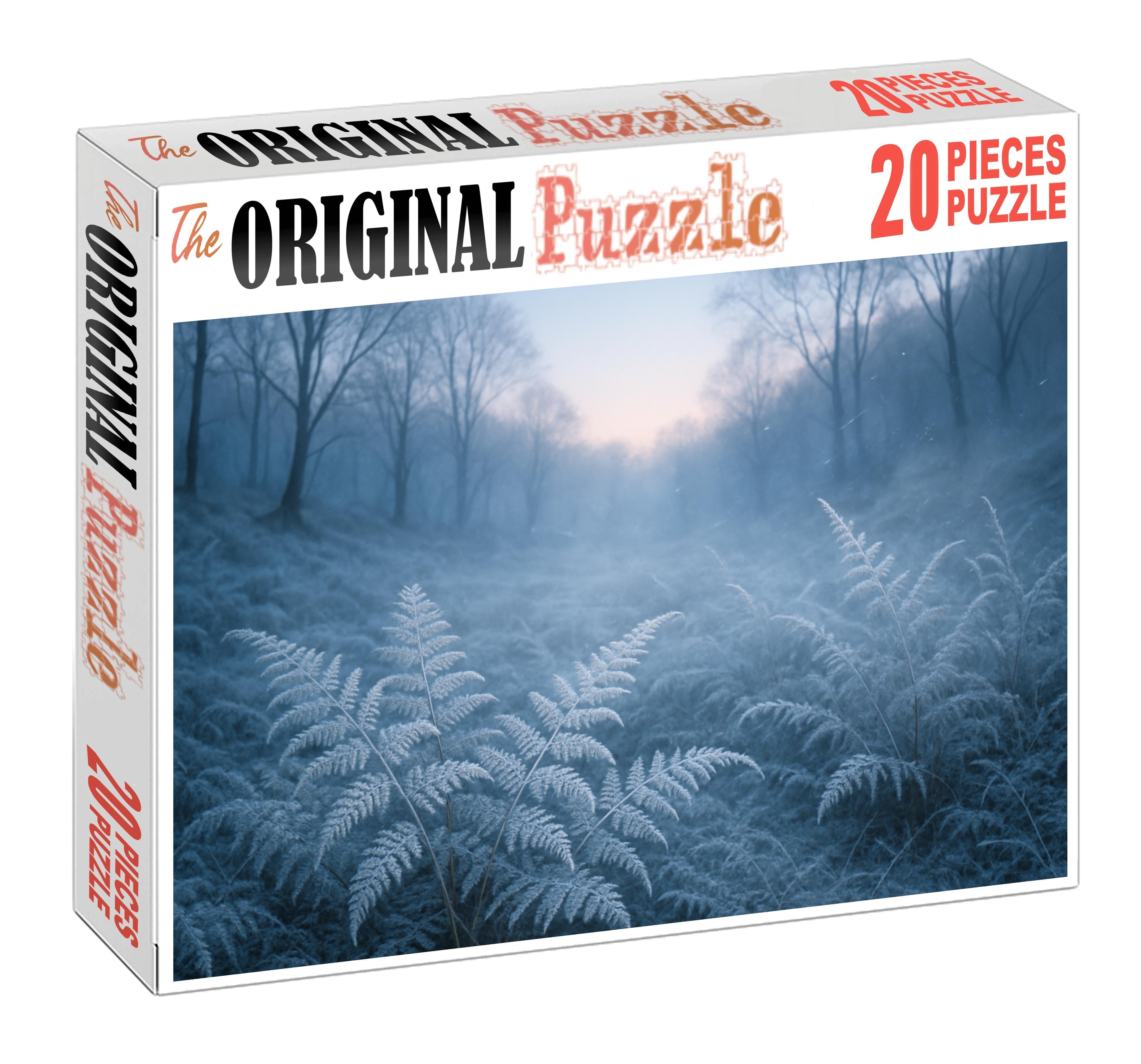 Frosted Fern Hollow Unique Puzzle Design