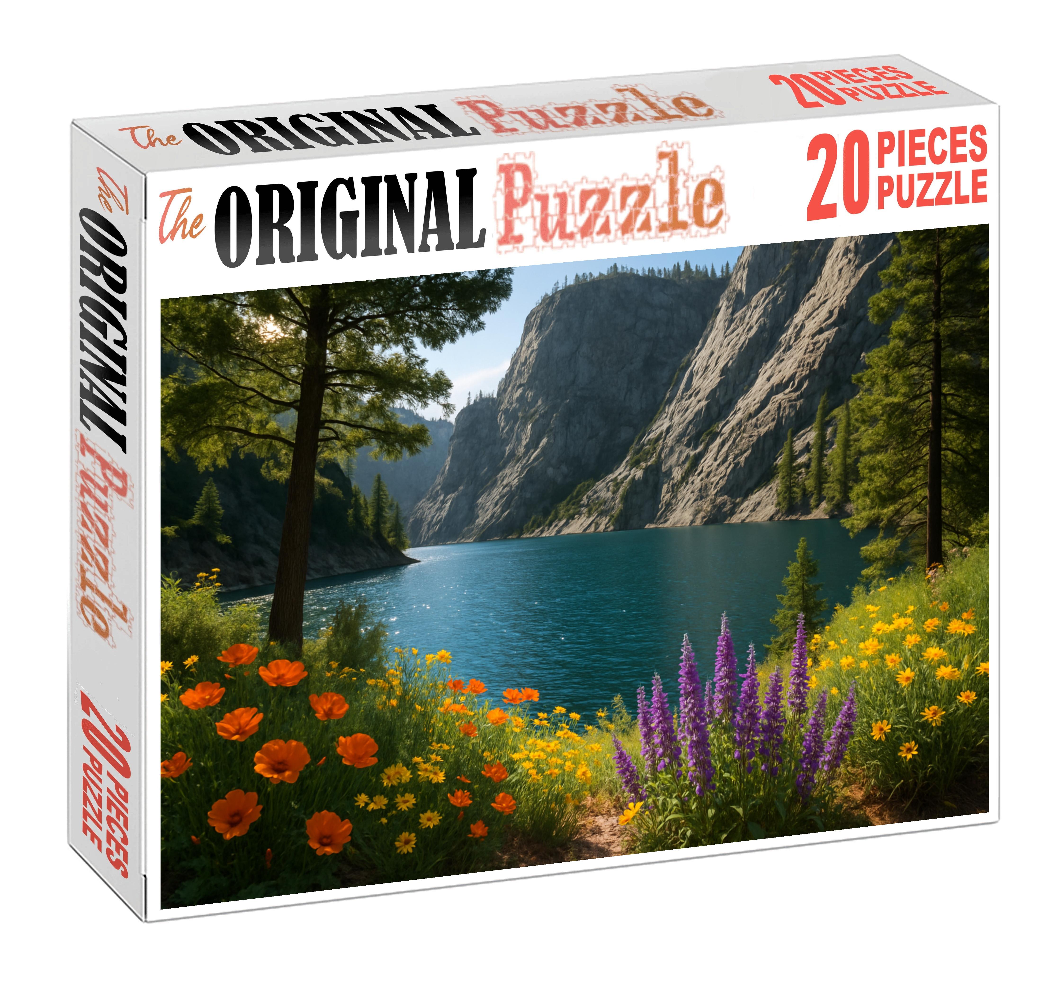 Cobalt Lake Sanctuary Puzzle For Kids
