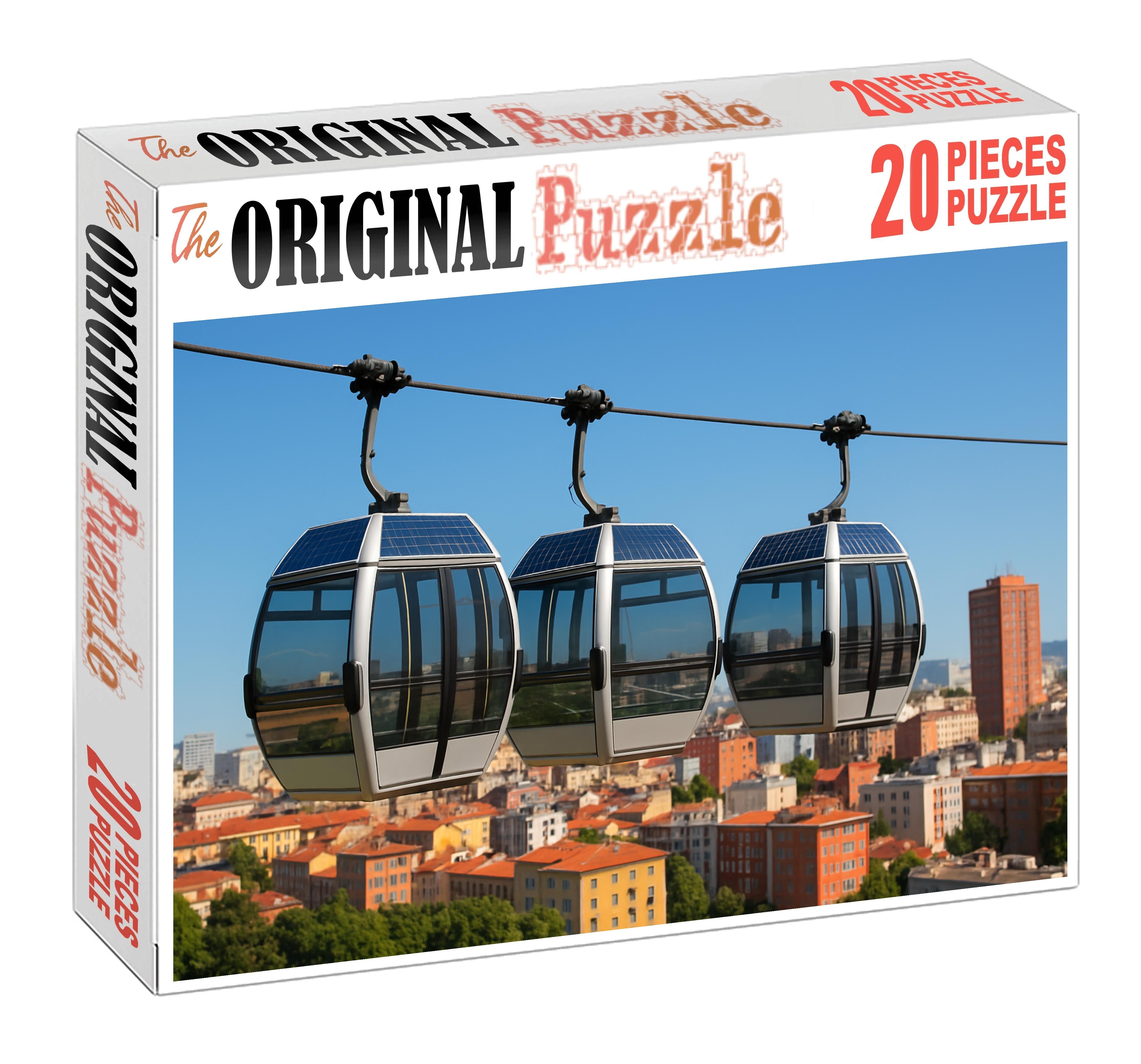 Solar-powered Skytram Gondola Puzzle For Kids