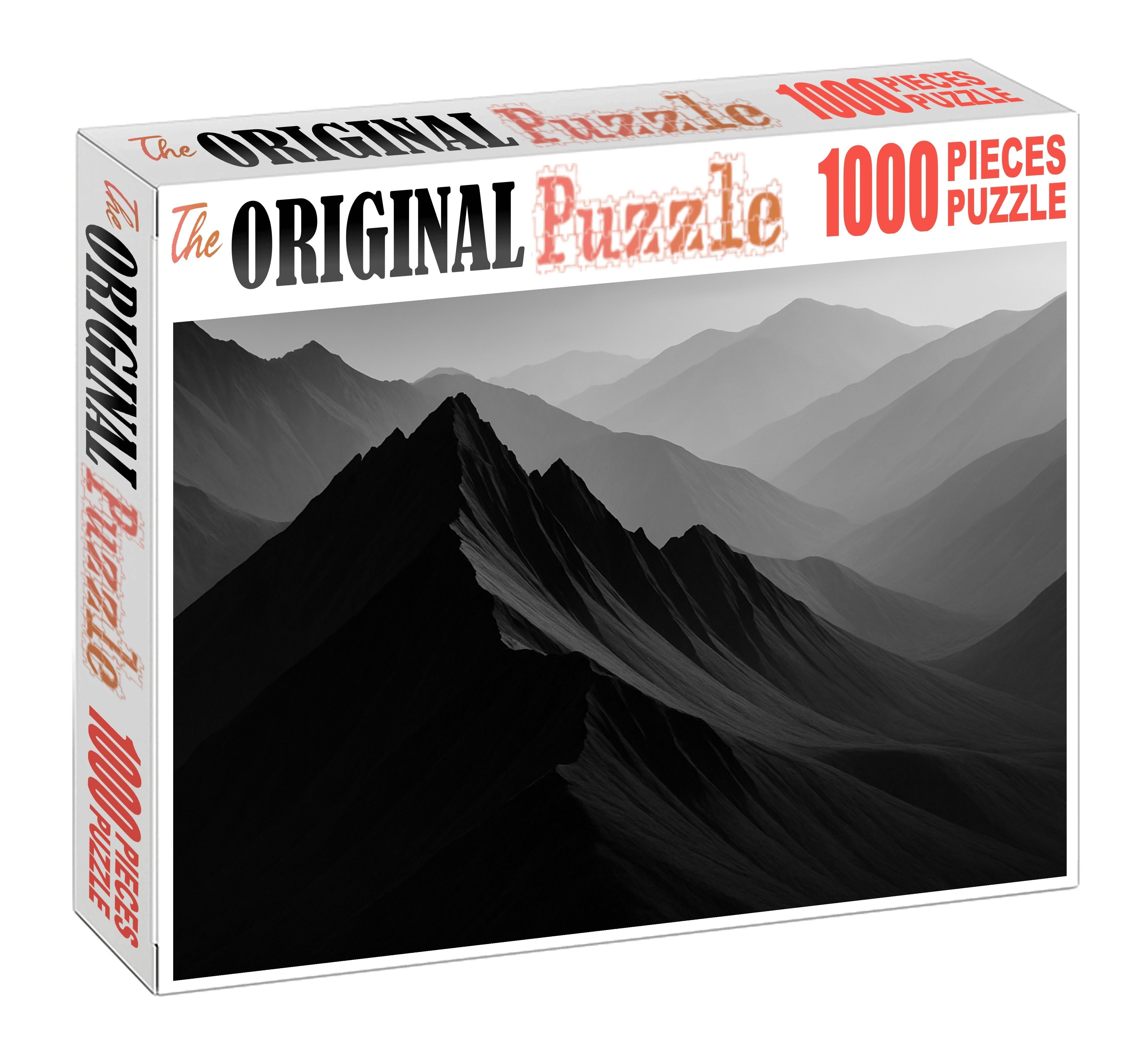 Shadowed Ridge Line Diagram 300 Piece Puzzle