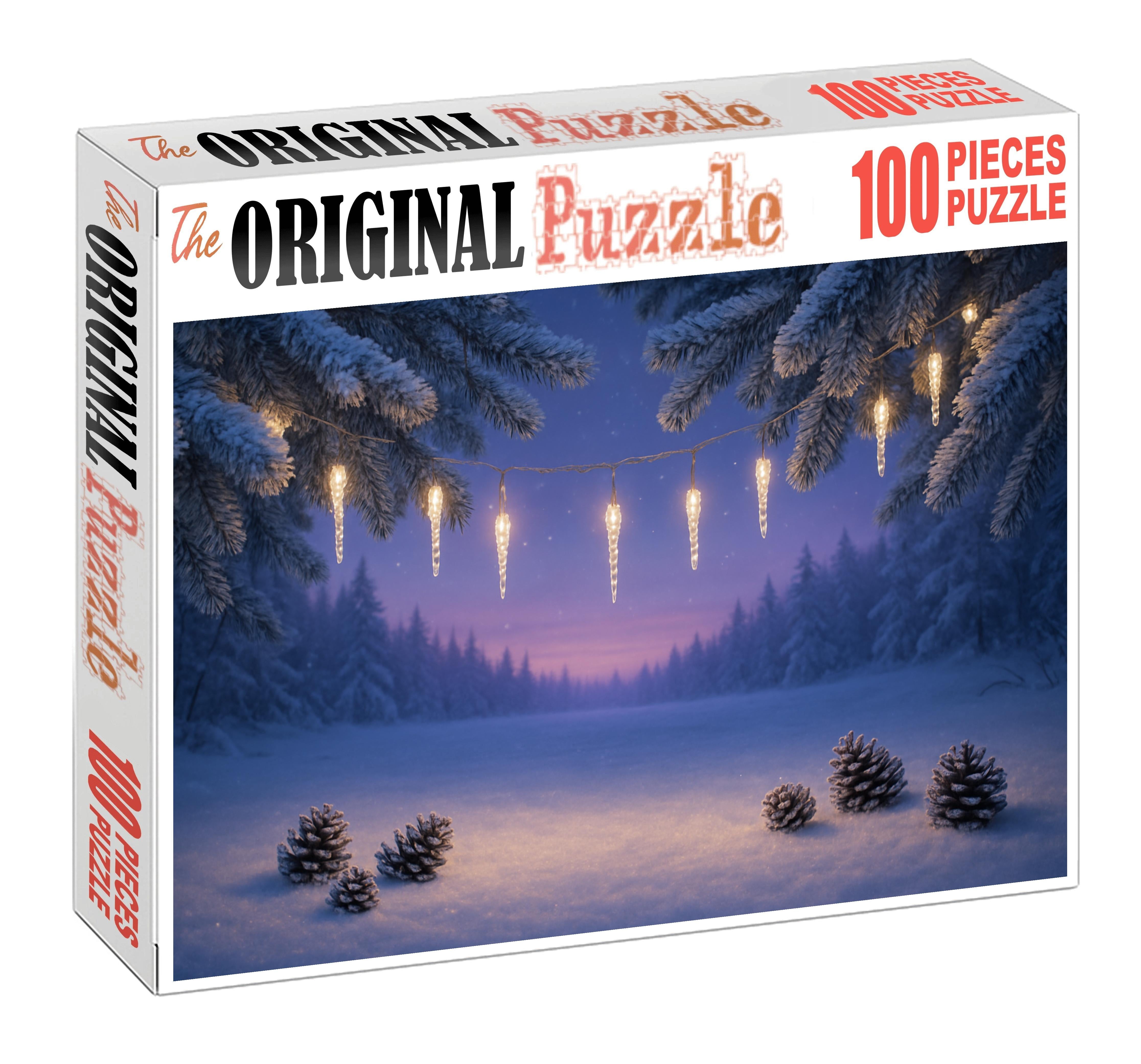 Twilight Snowfall Gathering Puzzle Fun