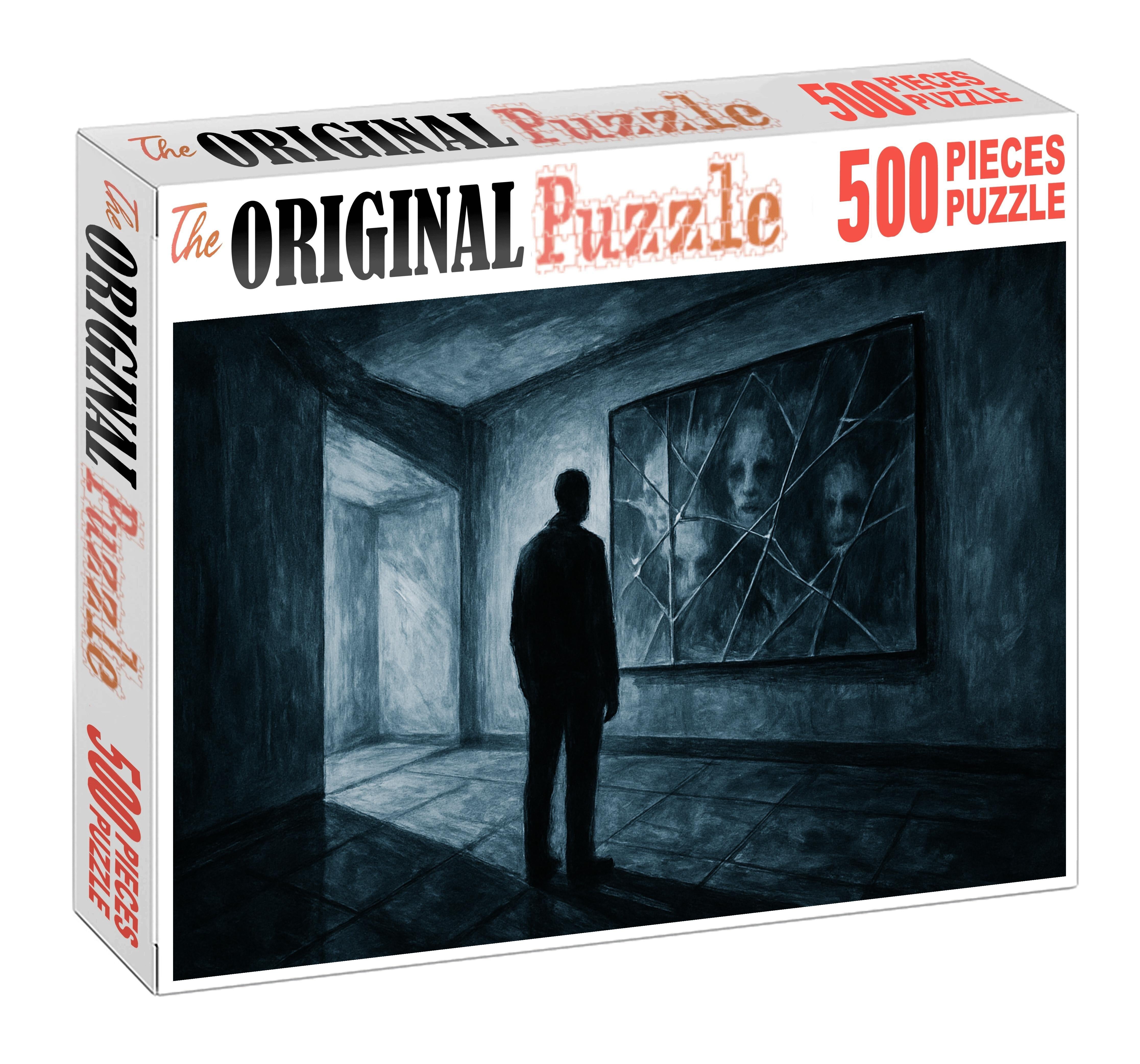 Postmodern Horror Anthology Psychological Frights In Abstract Settings Mini Puzzle