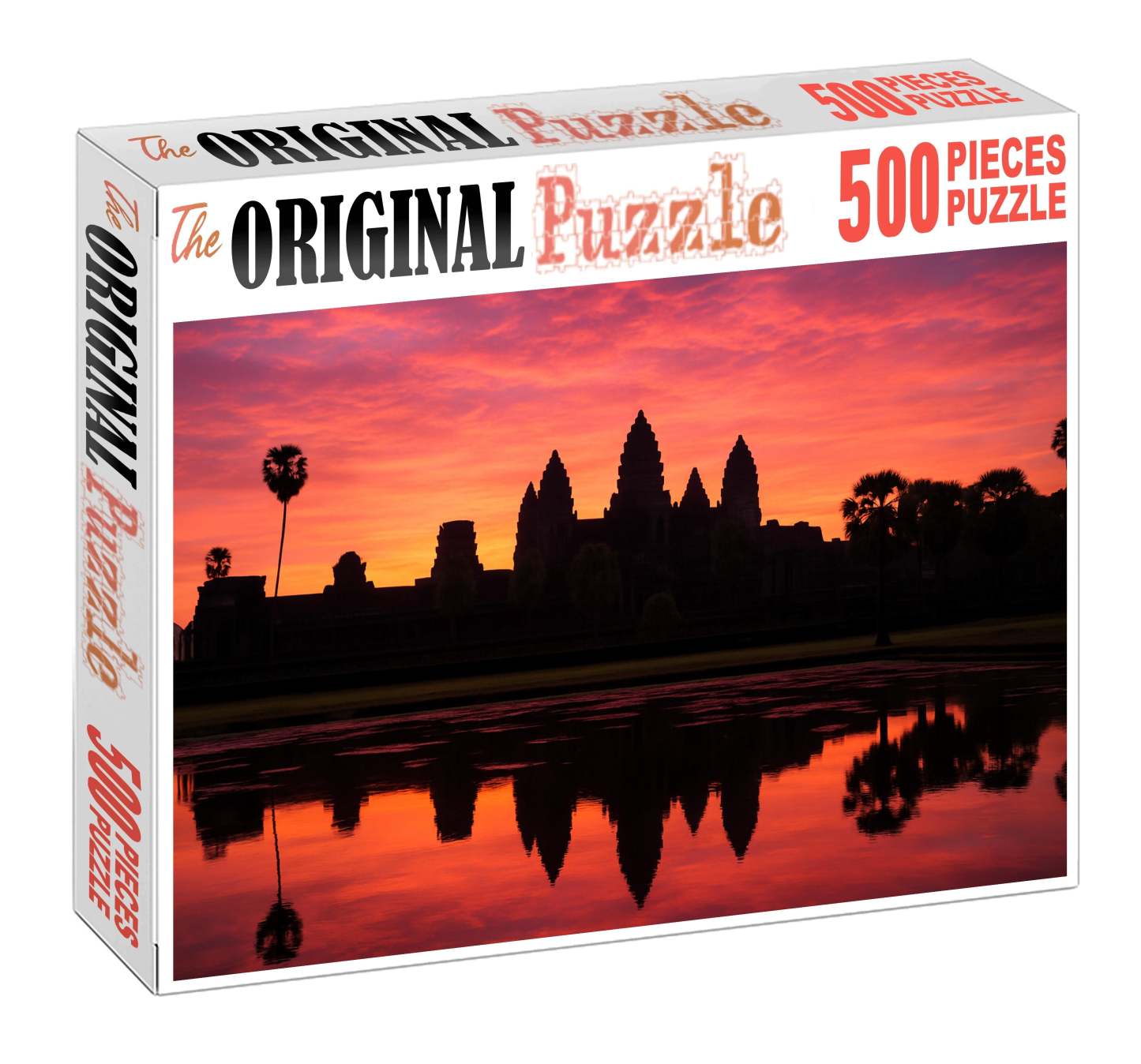 Angkor Wat Situated In Siem Reap Cambodia Recognized By Approximately 7420 Globally As A Majestic Symbol Of Ancient Khmer Architecture Large Format Puzzle
