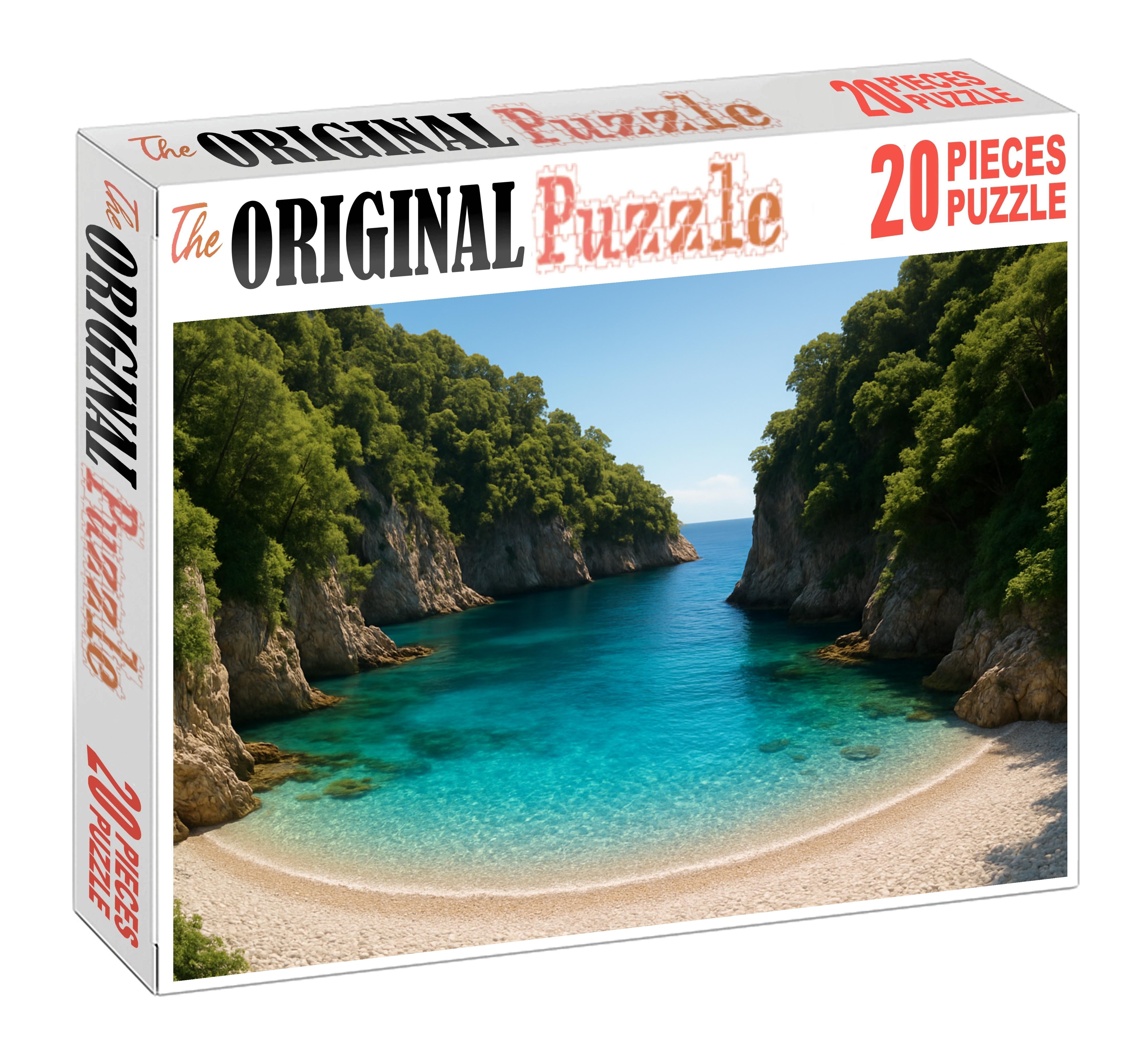 Secluded Sapphire Cove 500 Piece Puzzle