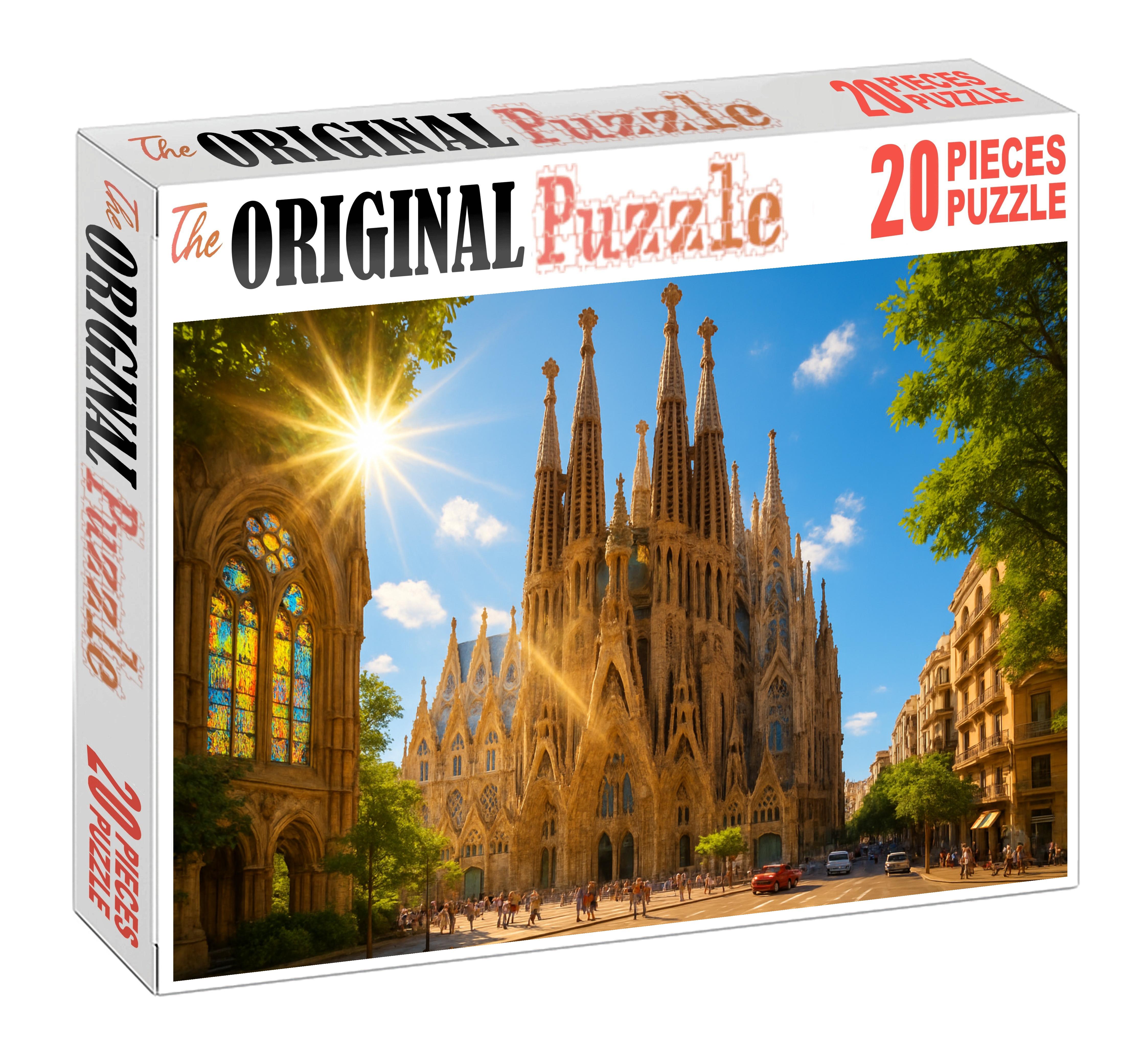 Sagrada Familia Barcelona Spain Acknowledged By 8190 Worldwide For Its Intricate Unfinished Grandeur Unique Puzzle Design