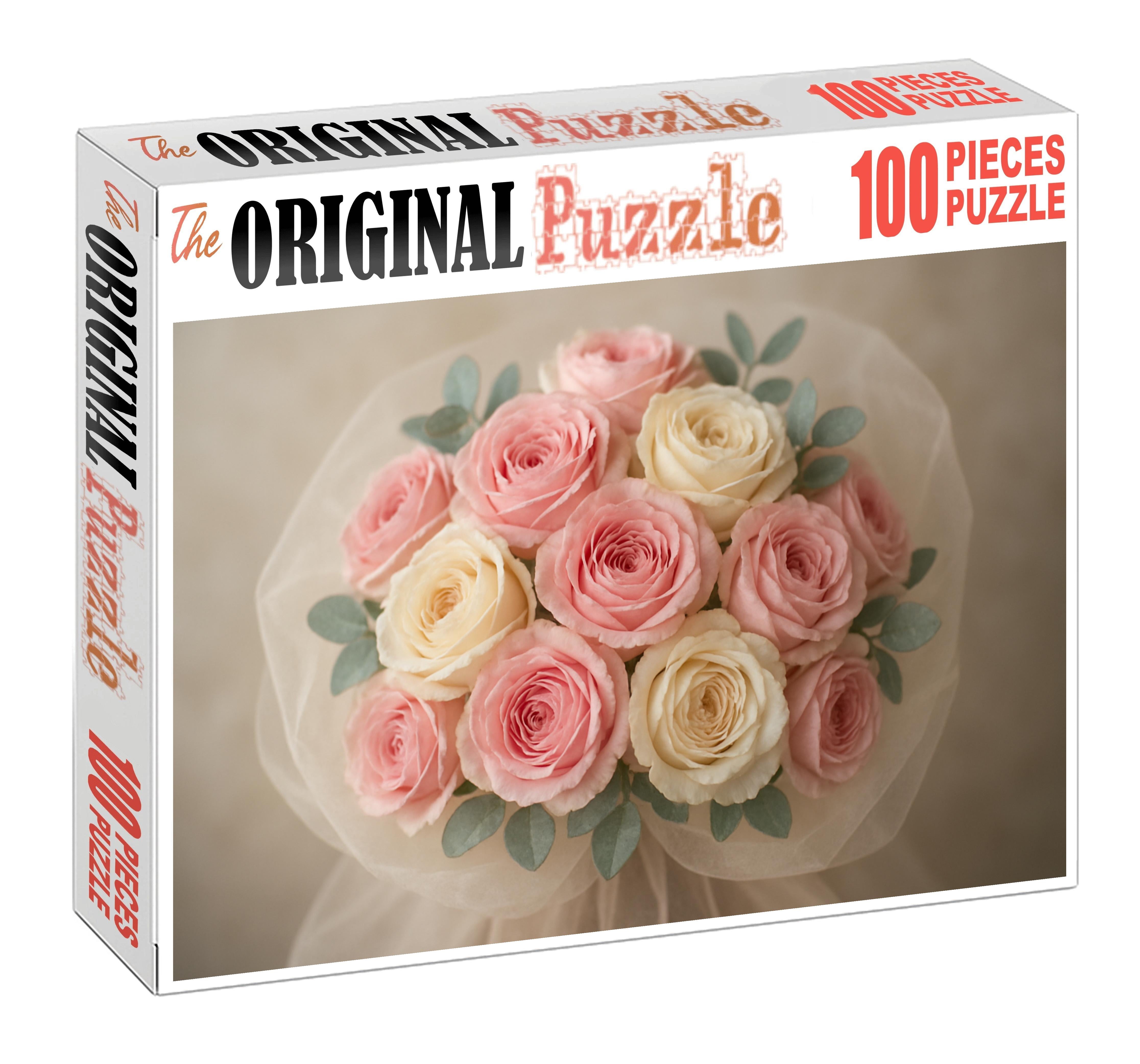 Blushing Elegance Bouquet 200 Piece Puzzle