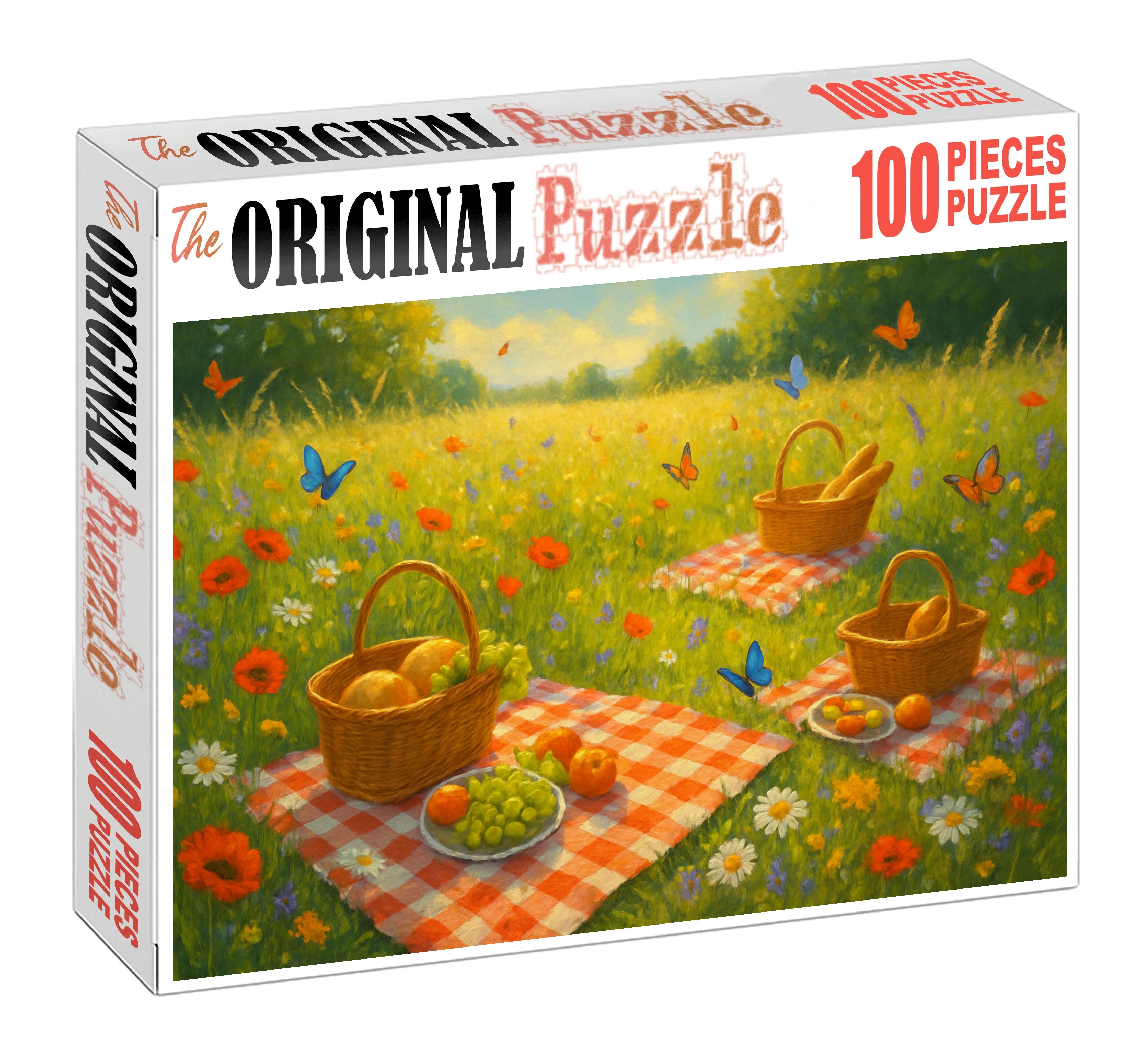 Verdant Meadow Picnic Puzzle Collection