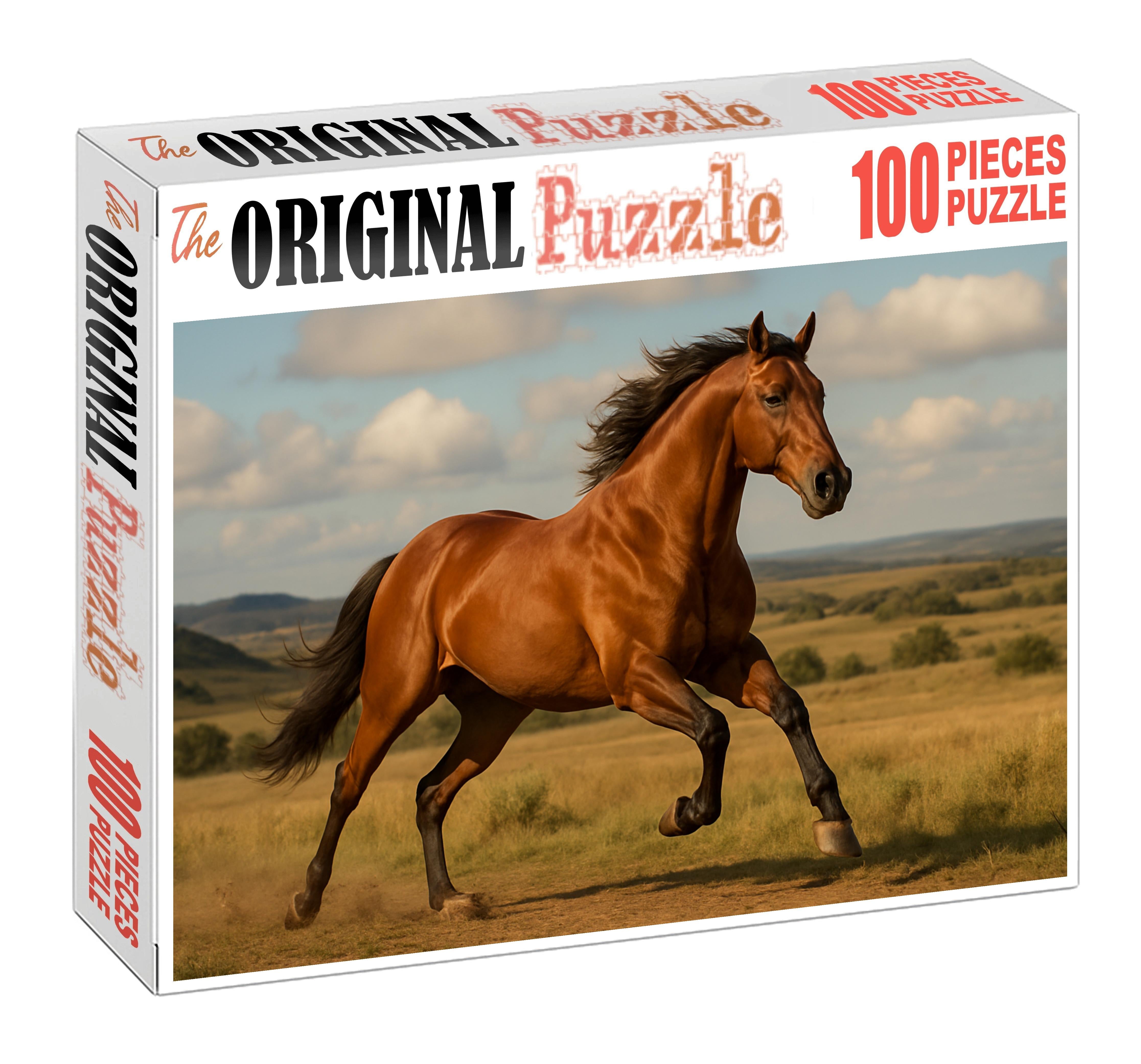 Sunfire Copper Vibrant Chestnut Stallion With Power And Endurance Easy Puzzles