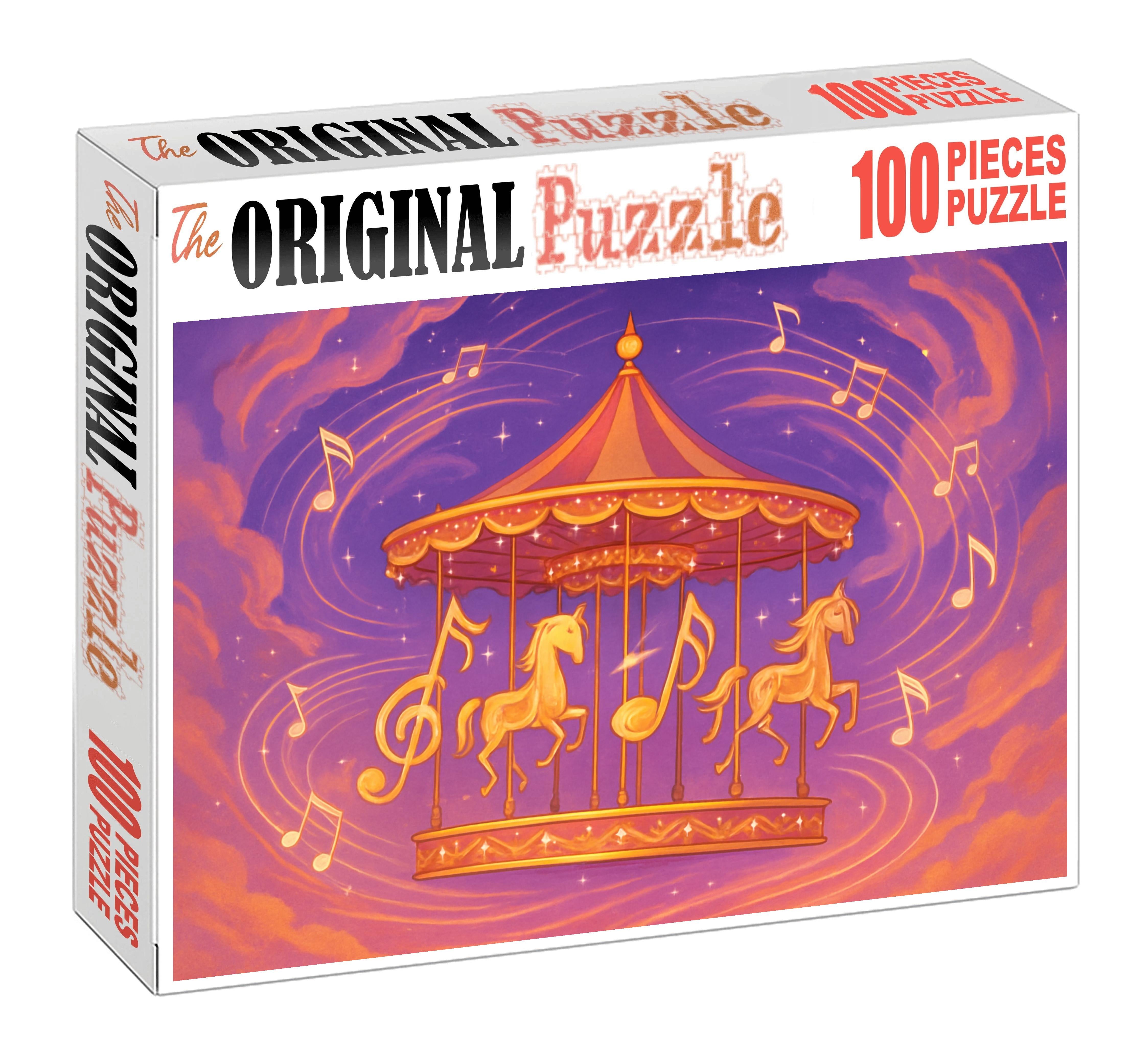 The Carousel Of Floating Musical Notes Puzzle Collection