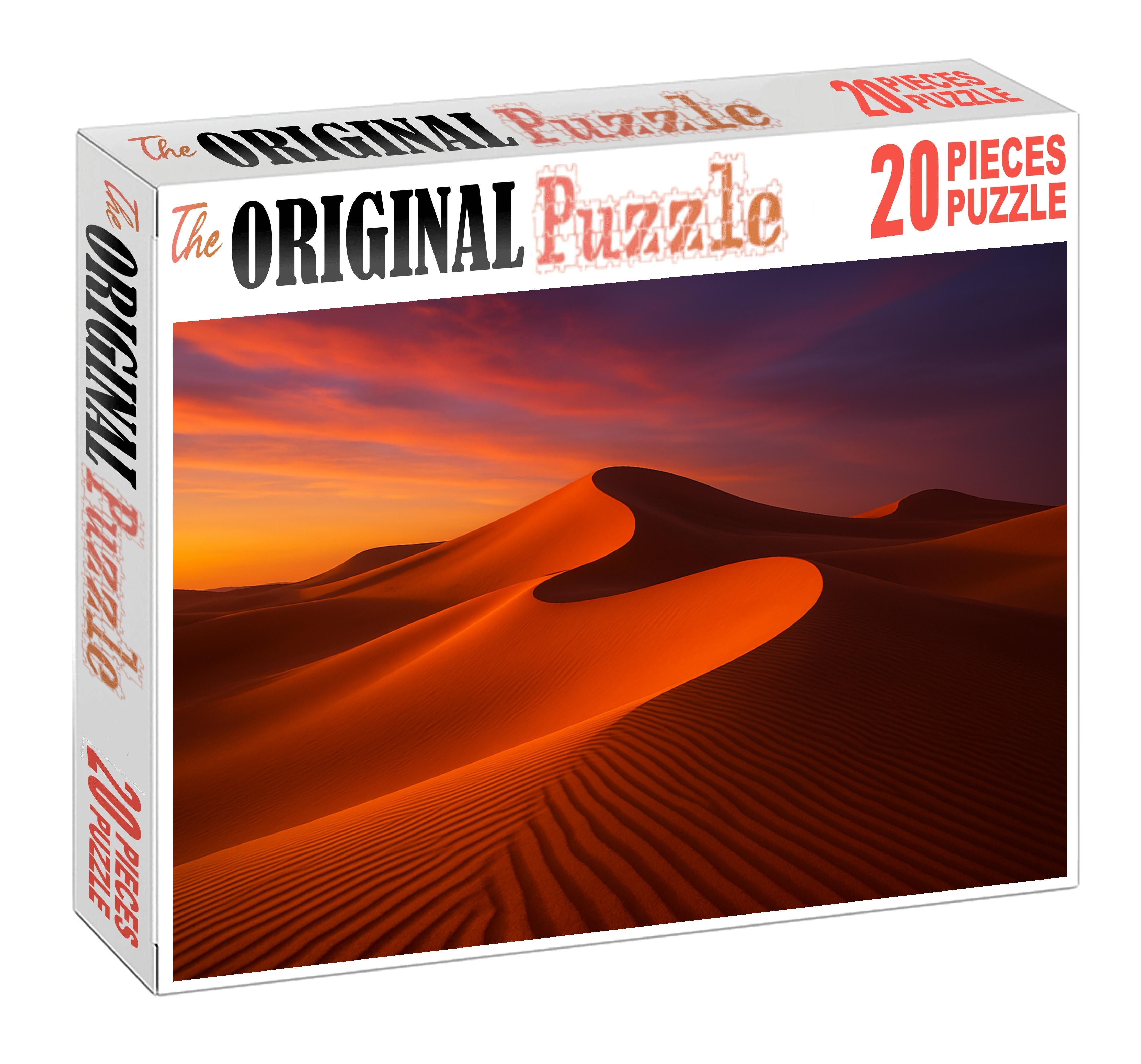 Sunset Sand Dune Ridge 20 Piece Puzzle