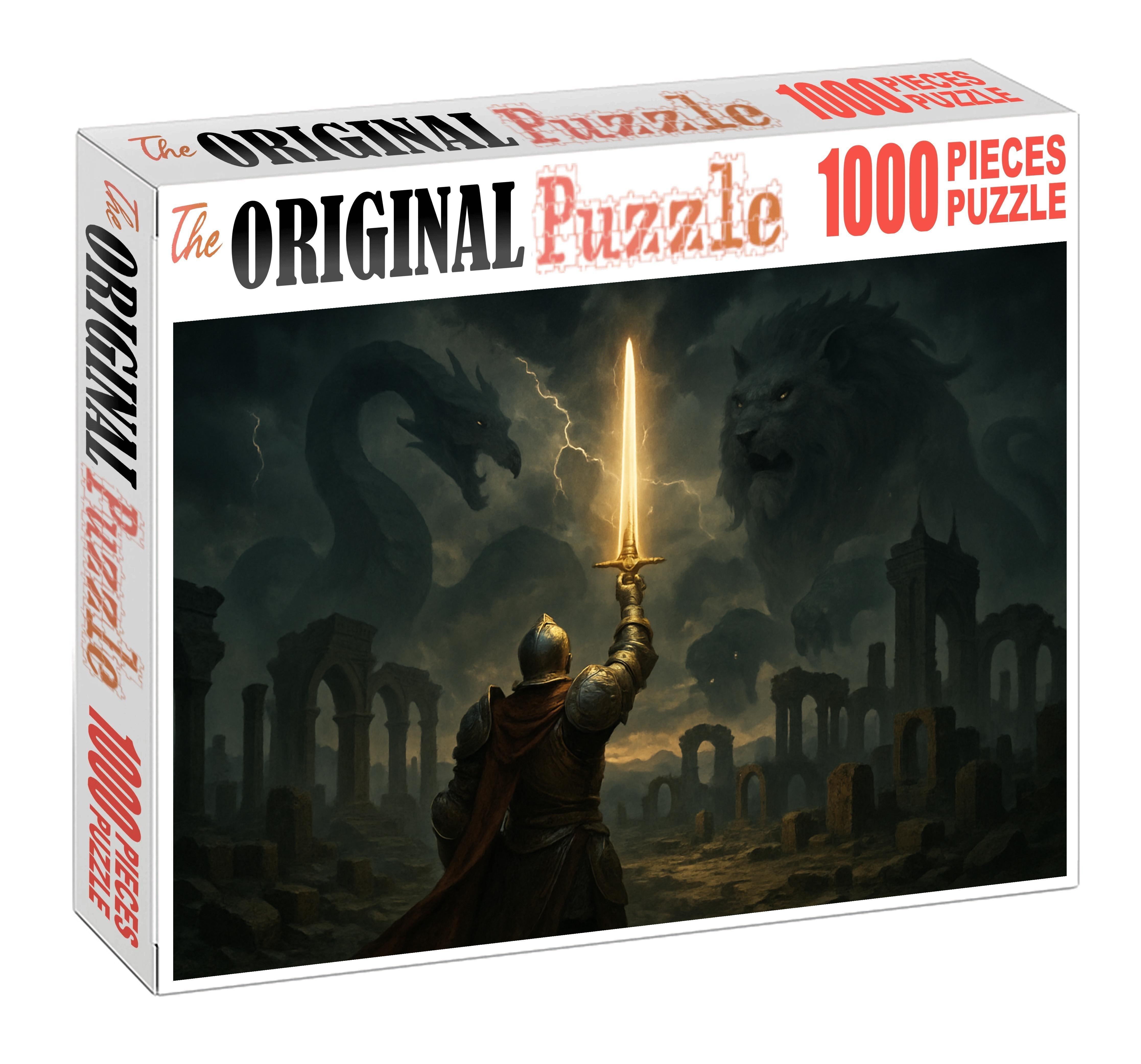 Epic Mythological Saga Heroic Quests And Legendary Beasts 50 Piece Puzzle