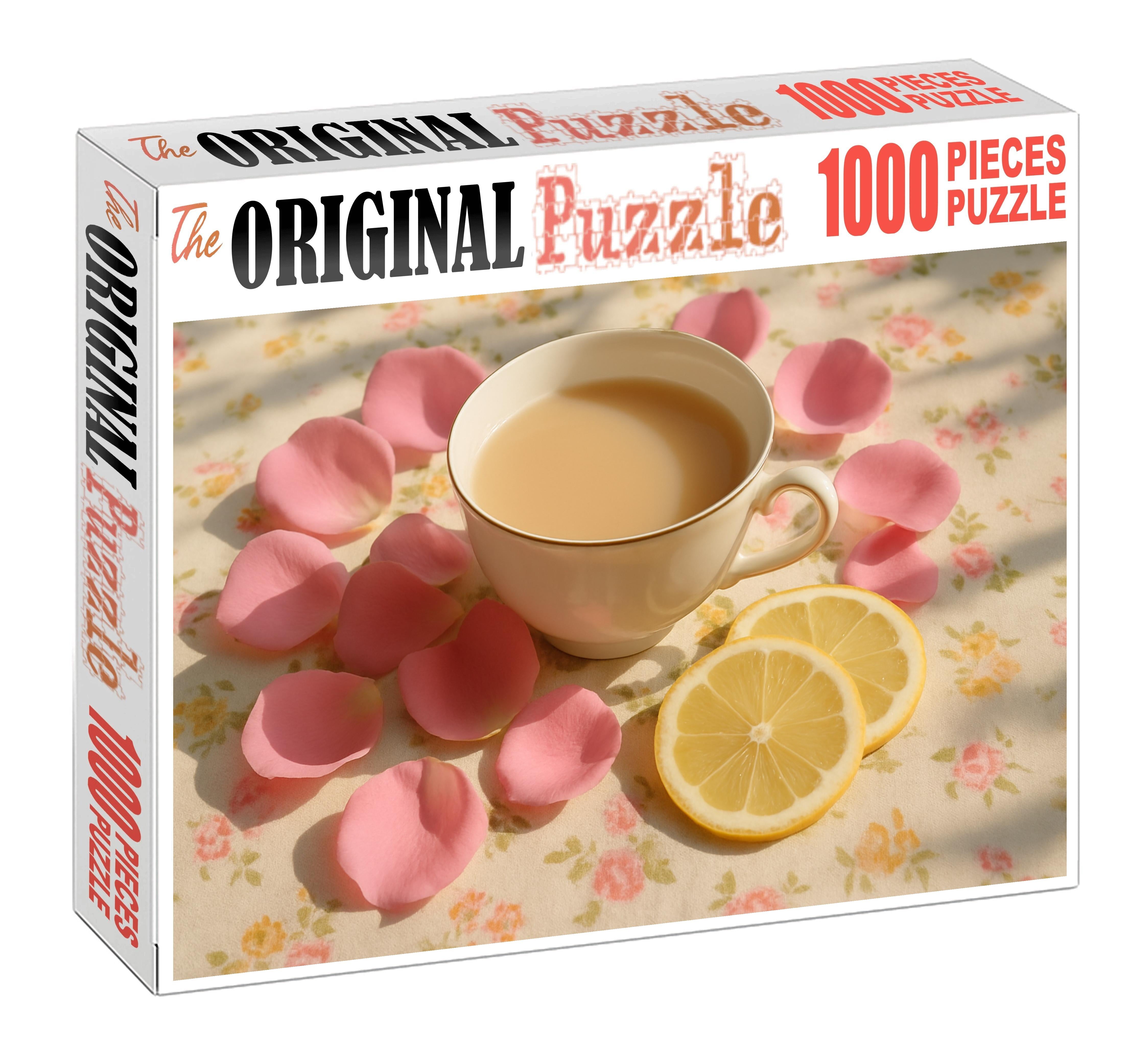 Sunrise Petal White Tea With Rose Petal And Delicate Citrus Easy Puzzles