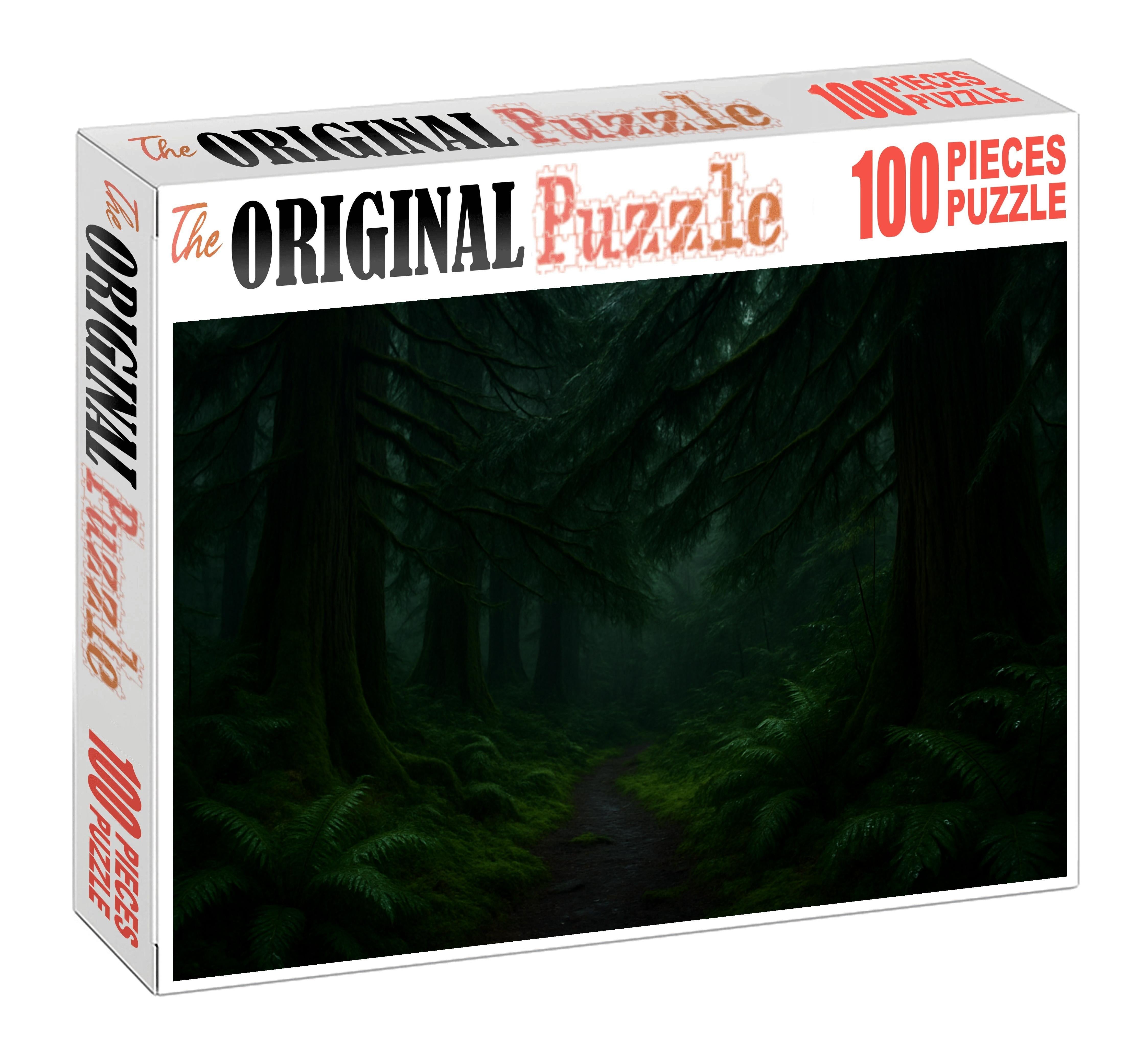 Shadowed Cedar Ravine Puzzle For Kids