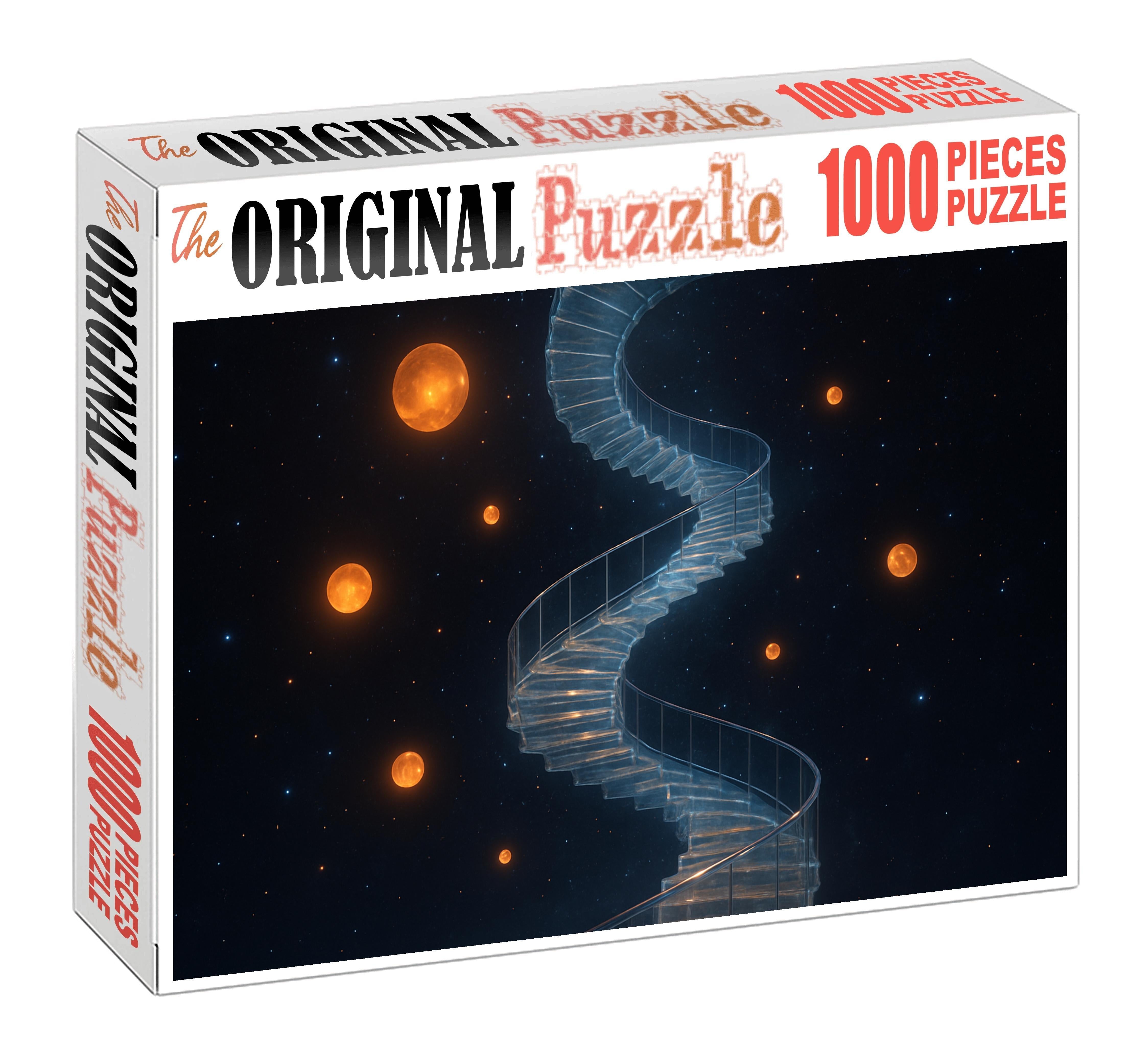 The Spiral Staircase Of Vanishing Echoes 300 Piece Puzzle