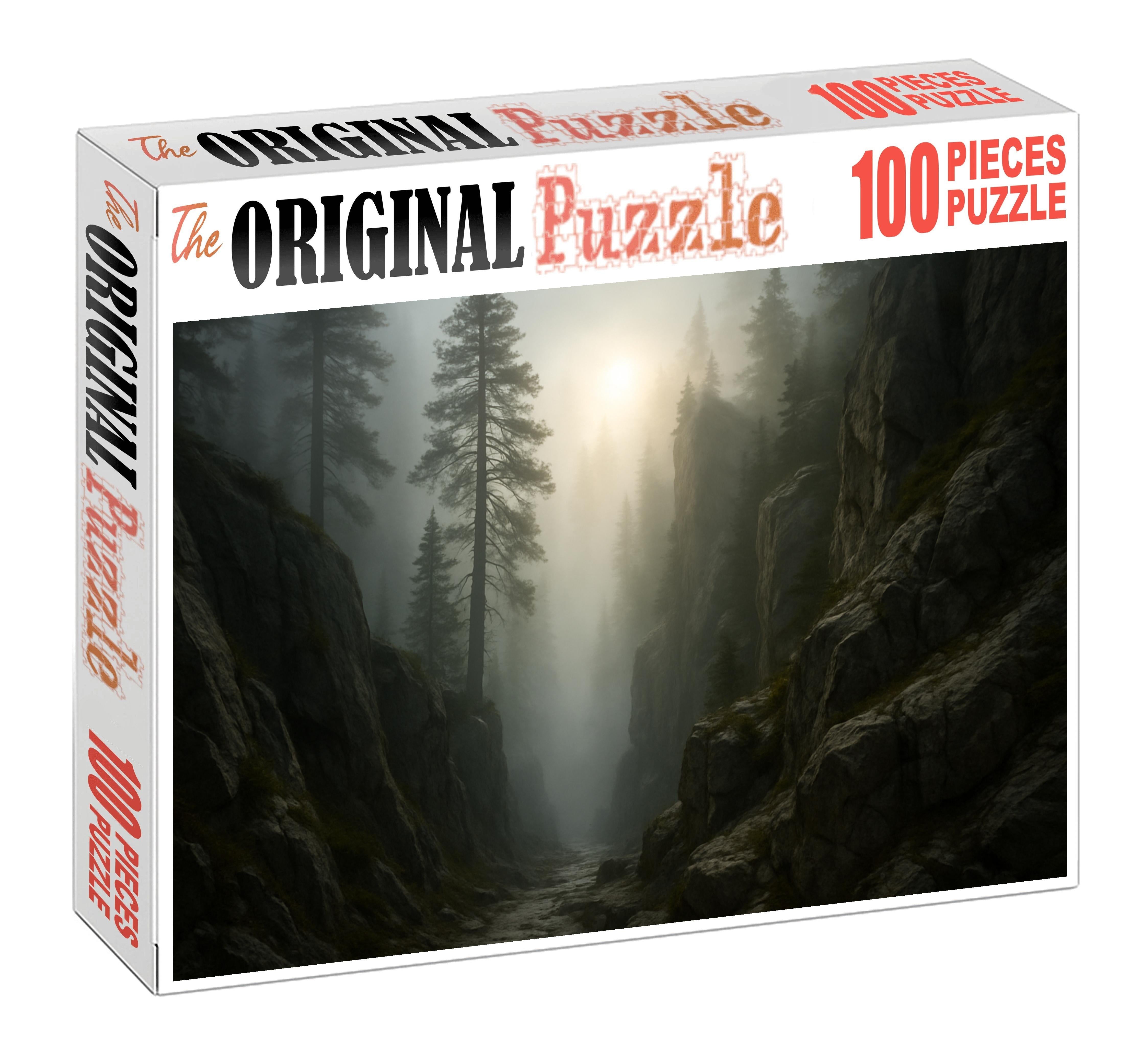 Misty Mountain Pass Puzzle For Kids