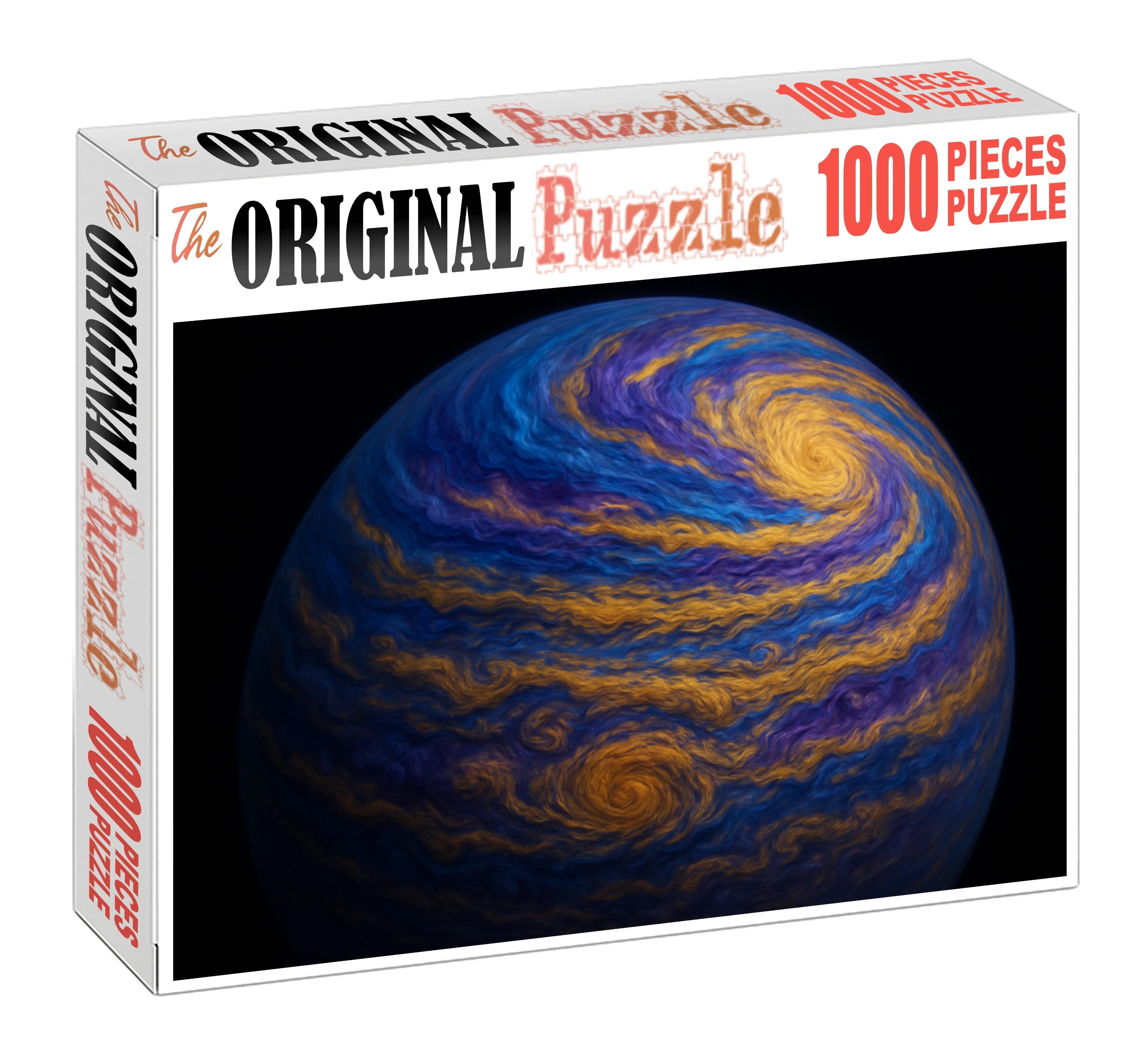 Iridescent Gas Giant Storms Puzzle Collection