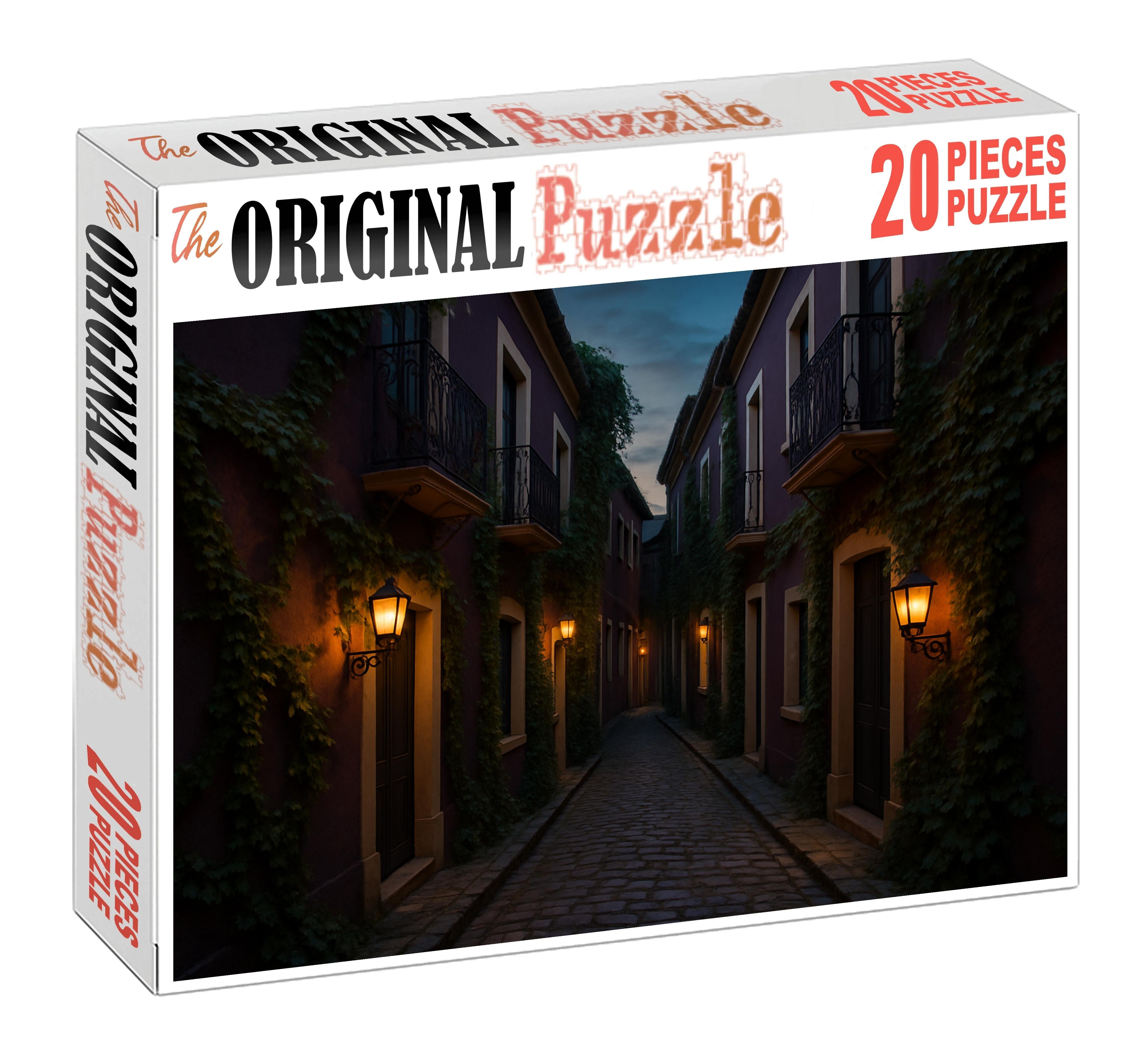 Plum Lantern Way 200 Piece Puzzle