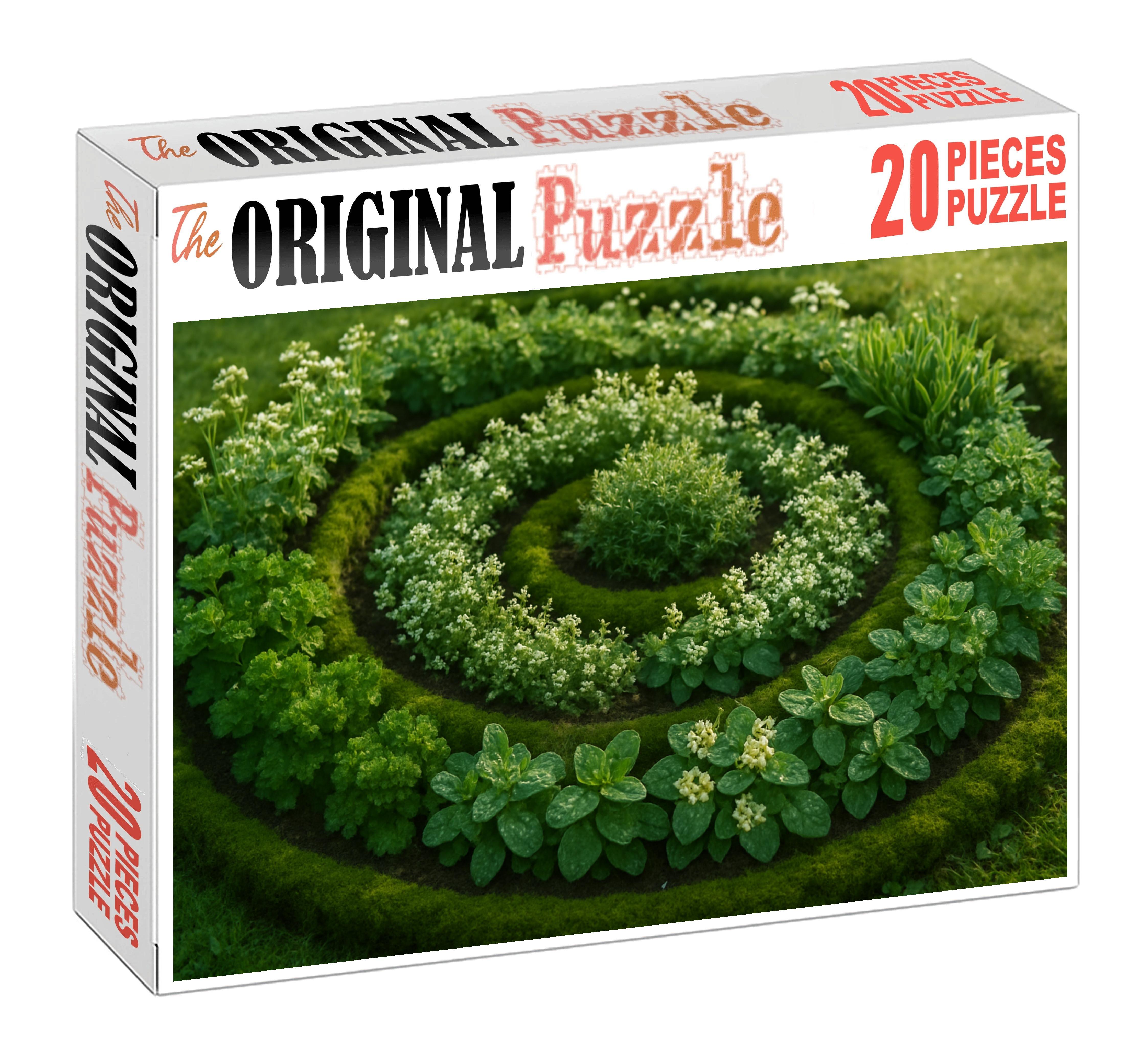 Spring Dew Herb Spiral Puzzle For Adults