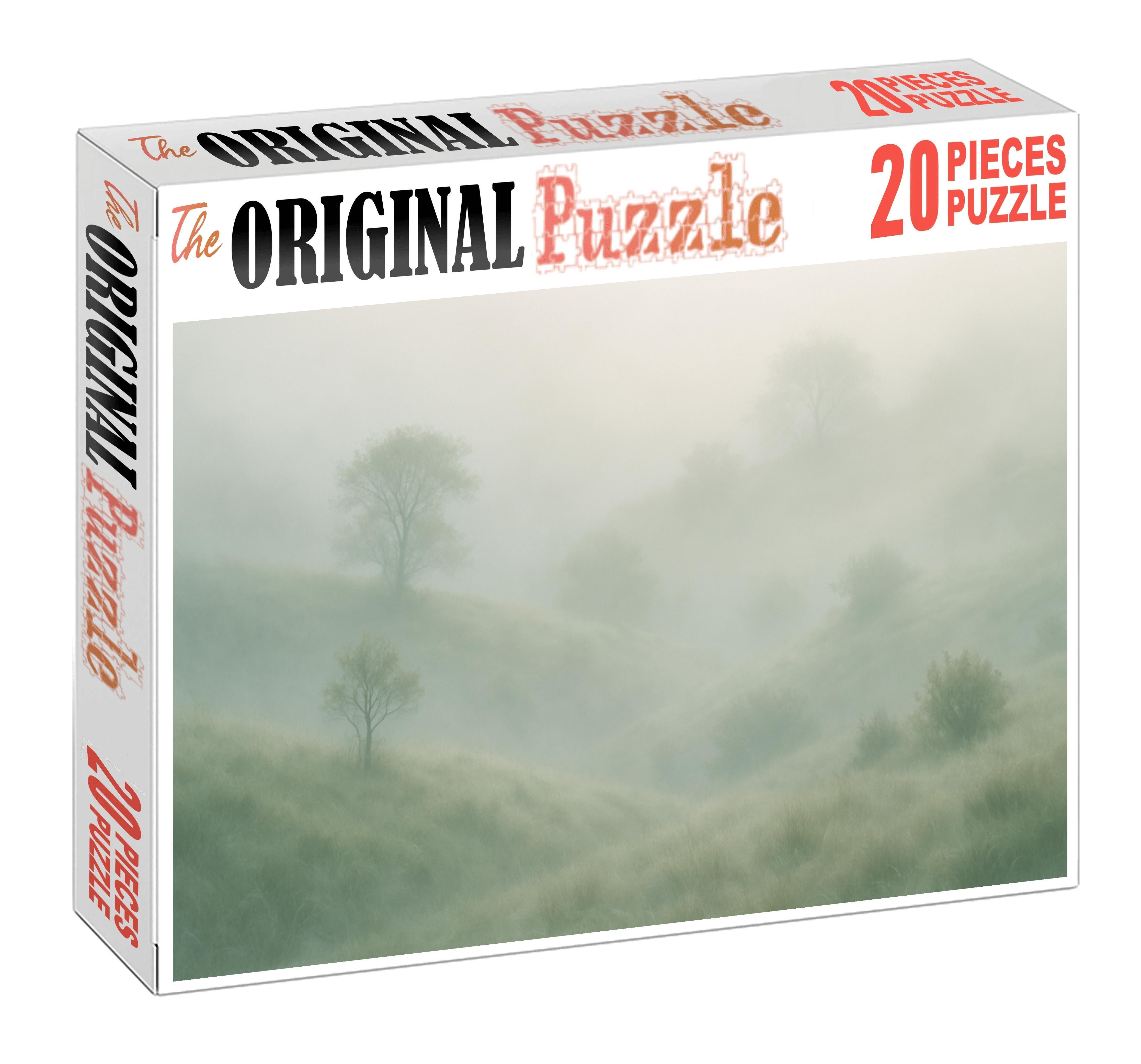 Serene Foggy Ridge Puzzle Fun