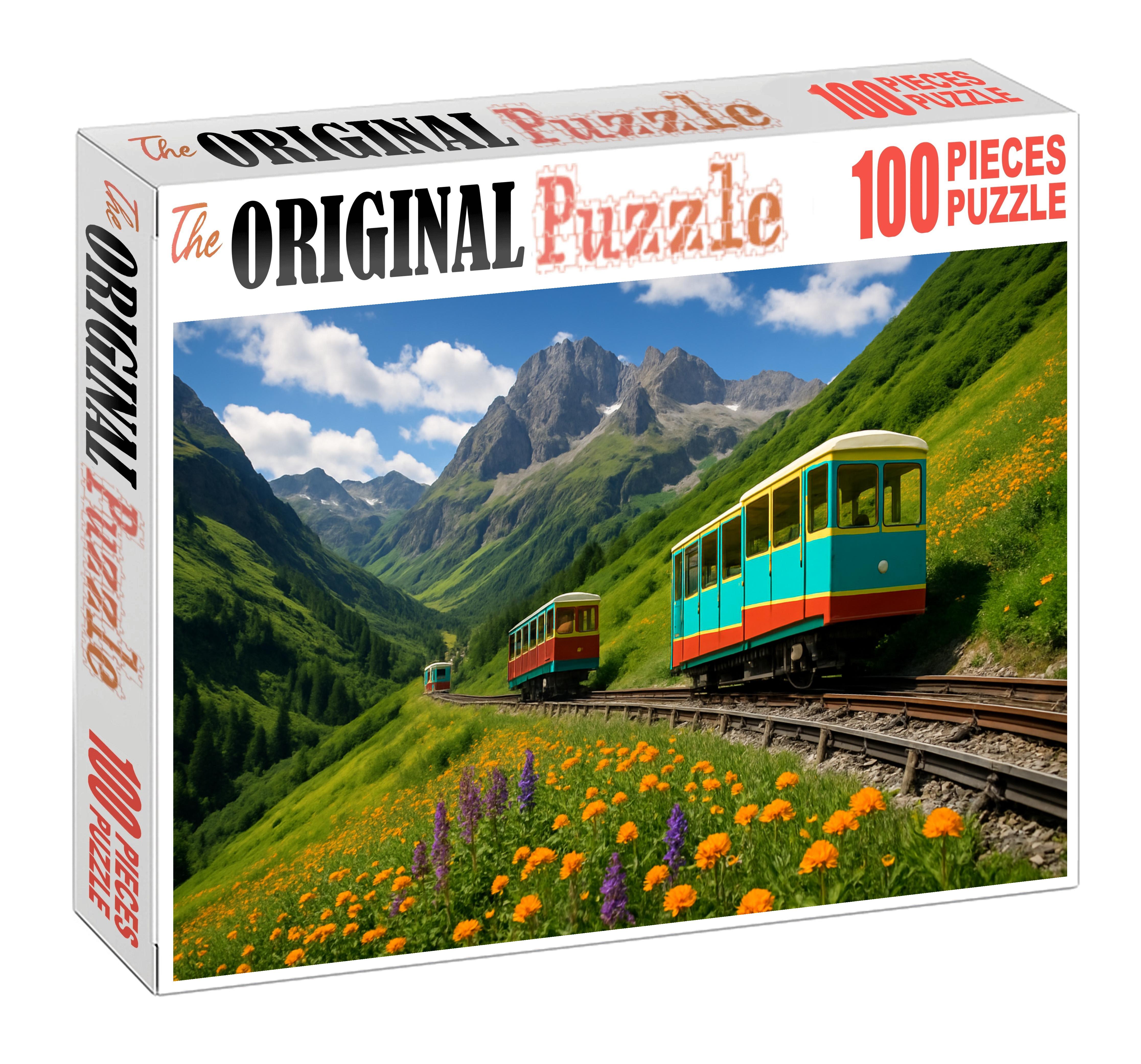 Alpine Adventure Funicular Large Format Puzzle