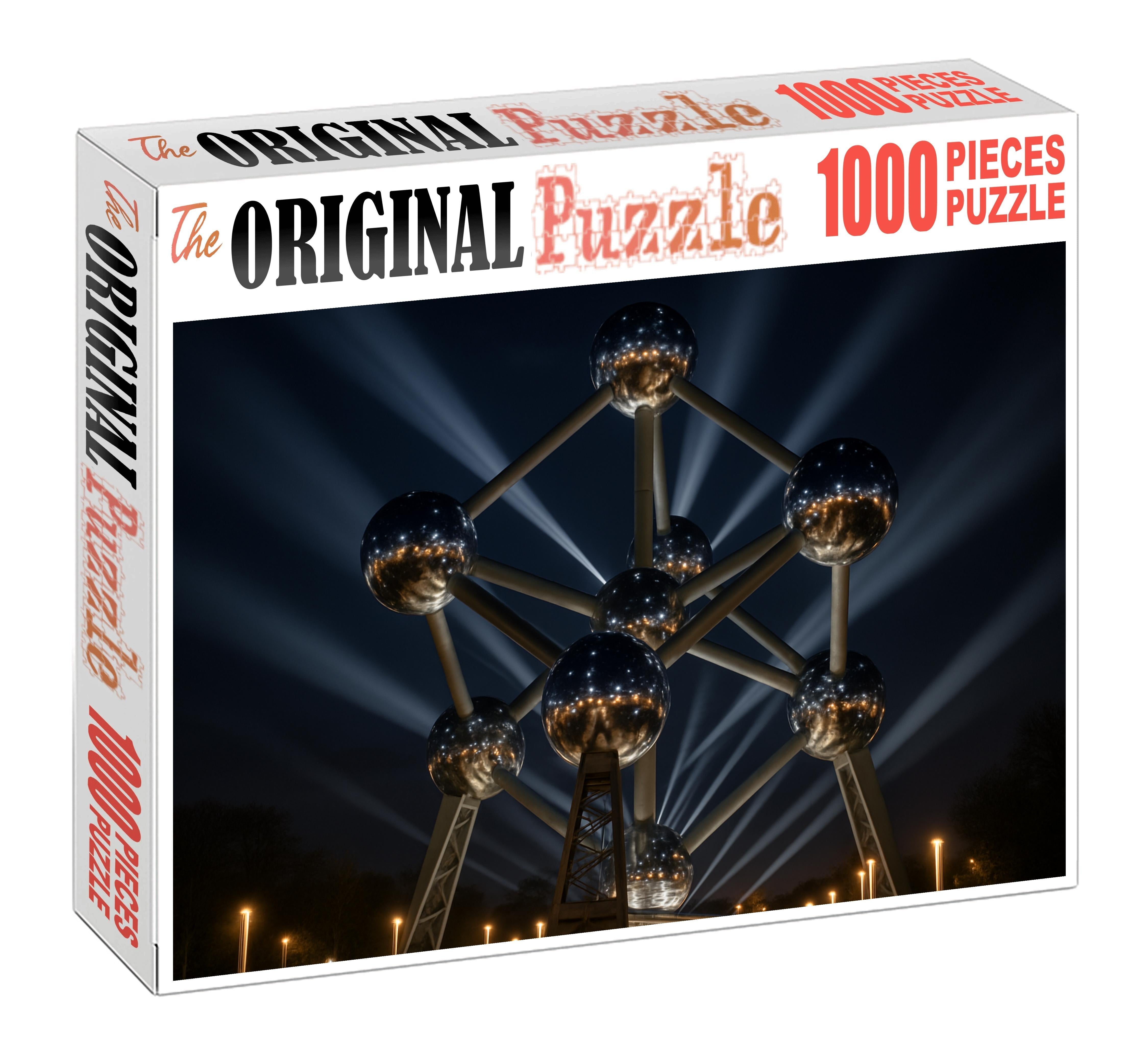 The Atomium Situated In Brussels Belgium Identified By 6391 Globally As A Futuristic Architectural Icon Easy Puzzles