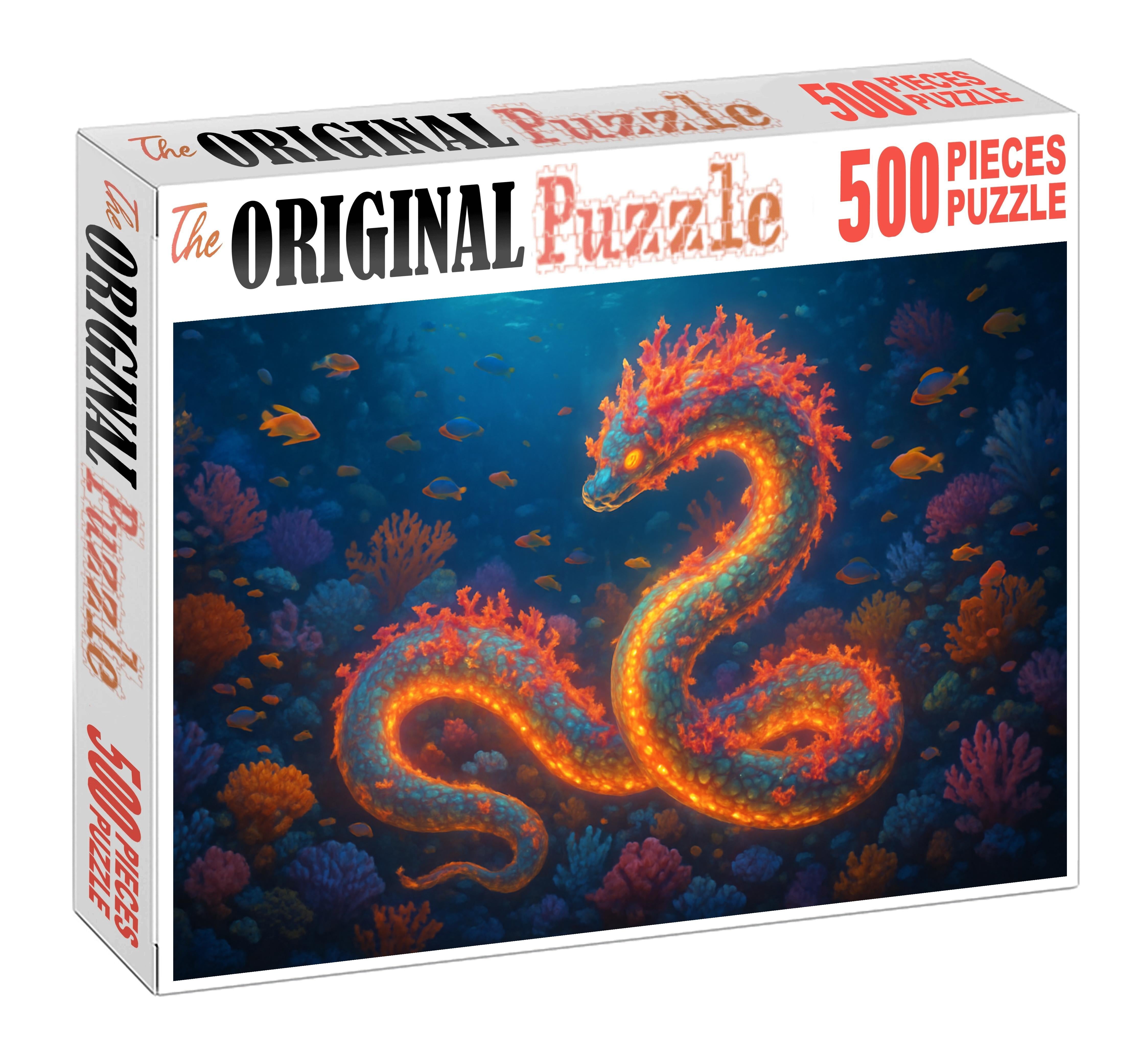 Luminescent Coral Serpent Challenging Puzzles
