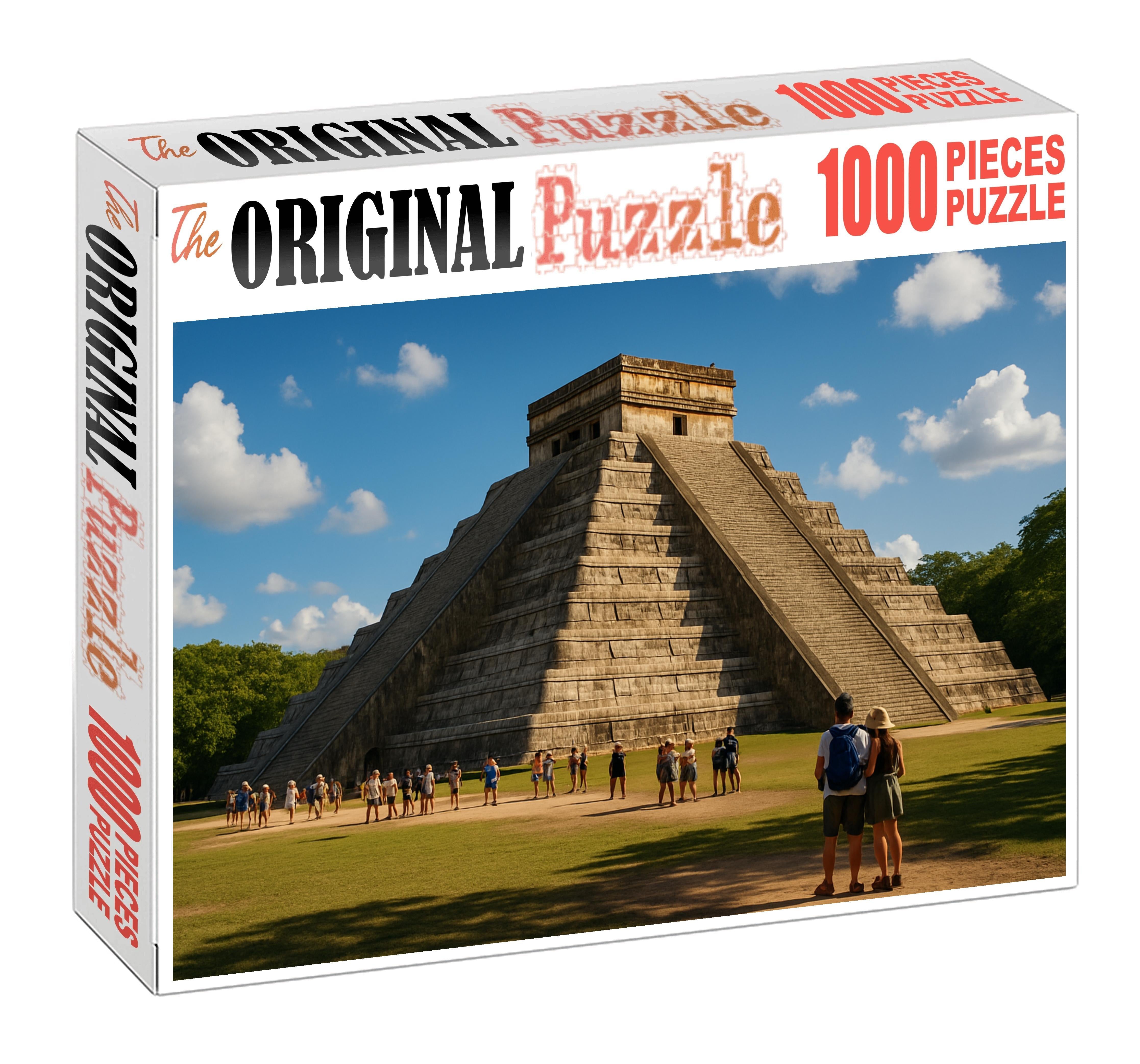 Chichen Itza Situated In Yucatn Mexico Recognized By 7795 Globally As A Pinnacle Of Mayan Civilization 1000 Piece Puzzle
