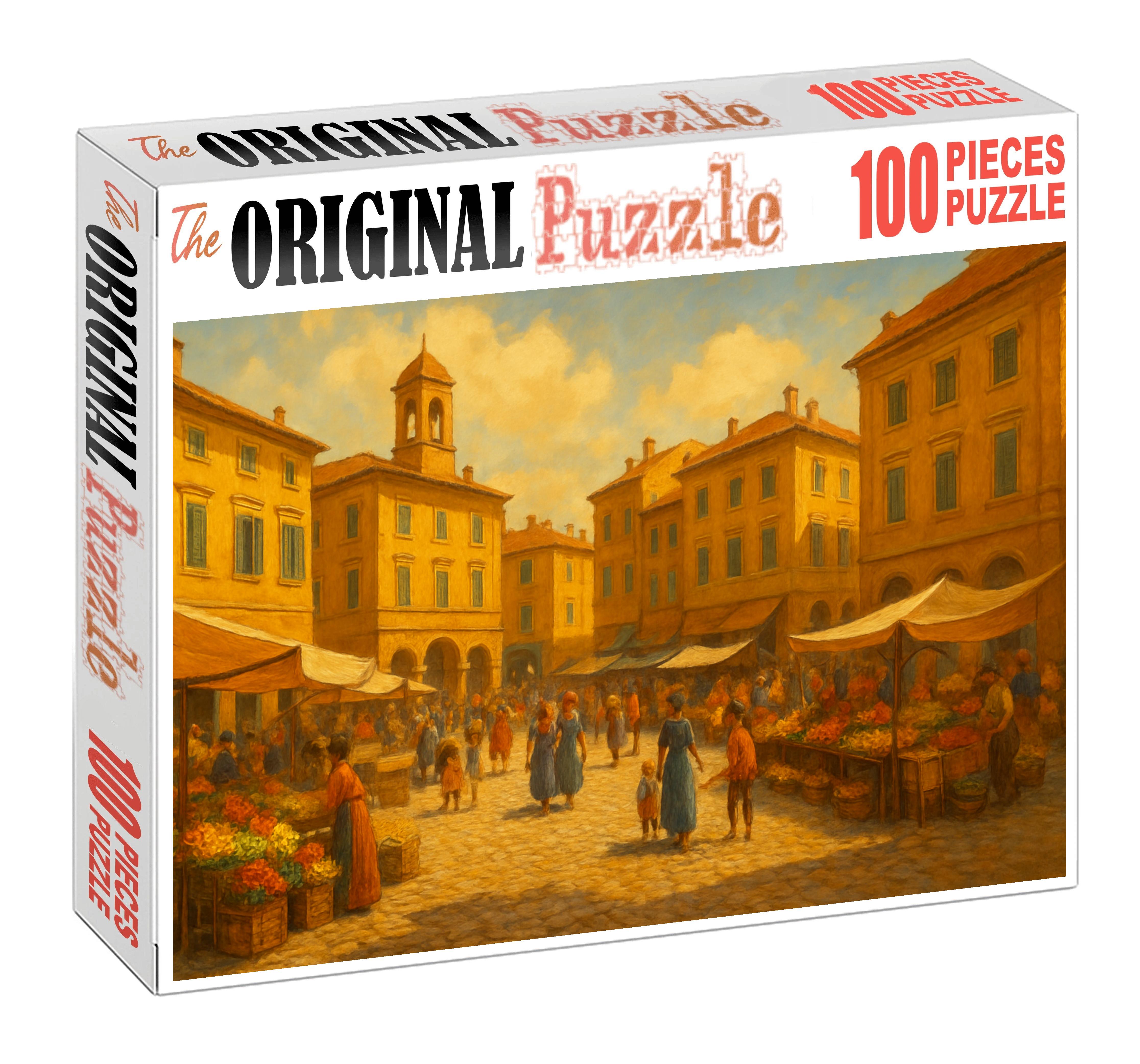 Amber Square 100 Piece Puzzle
