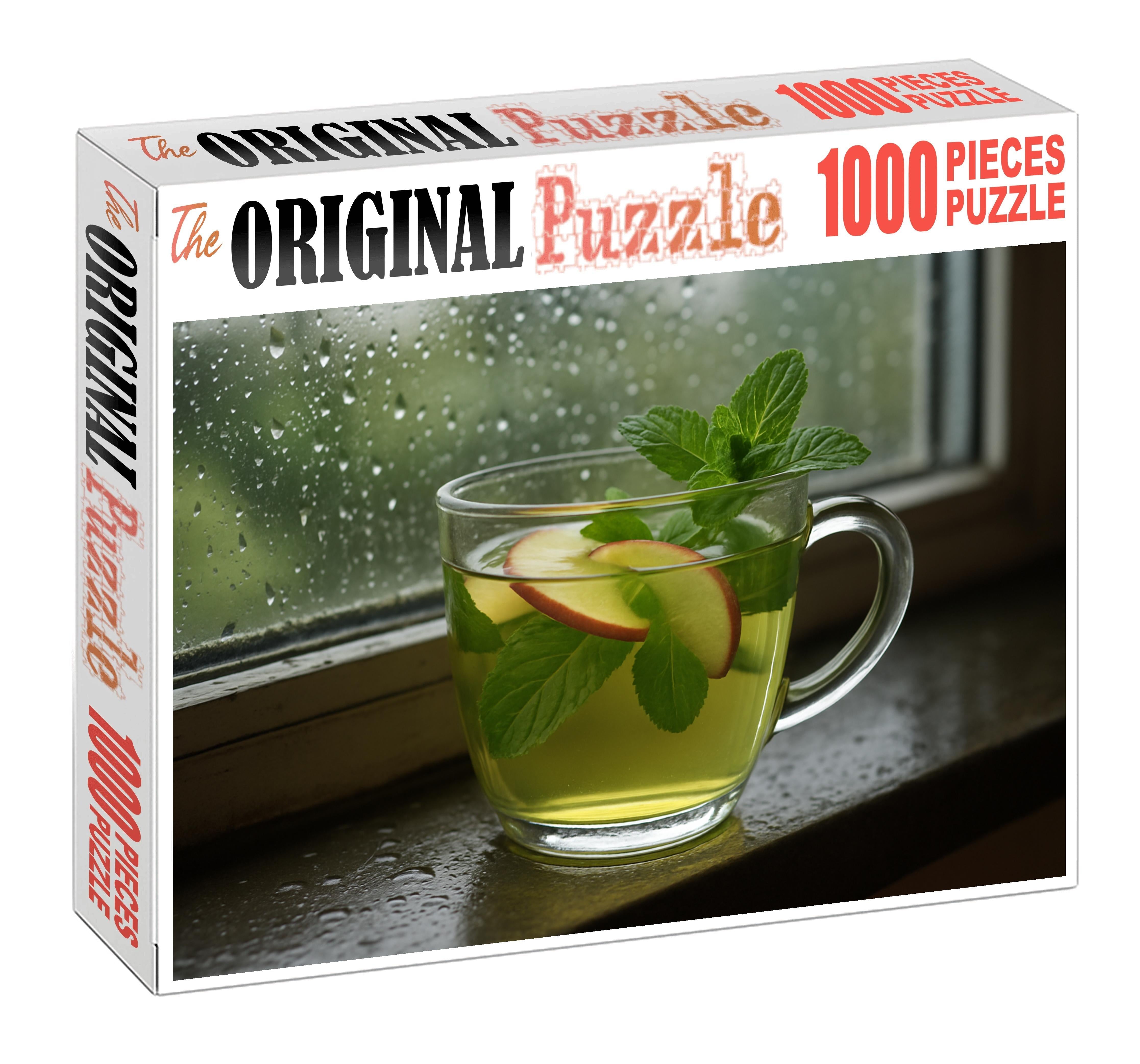 Emerald Rain Green Tea With Crisp Apple And Fresh Mint Easy Puzzles