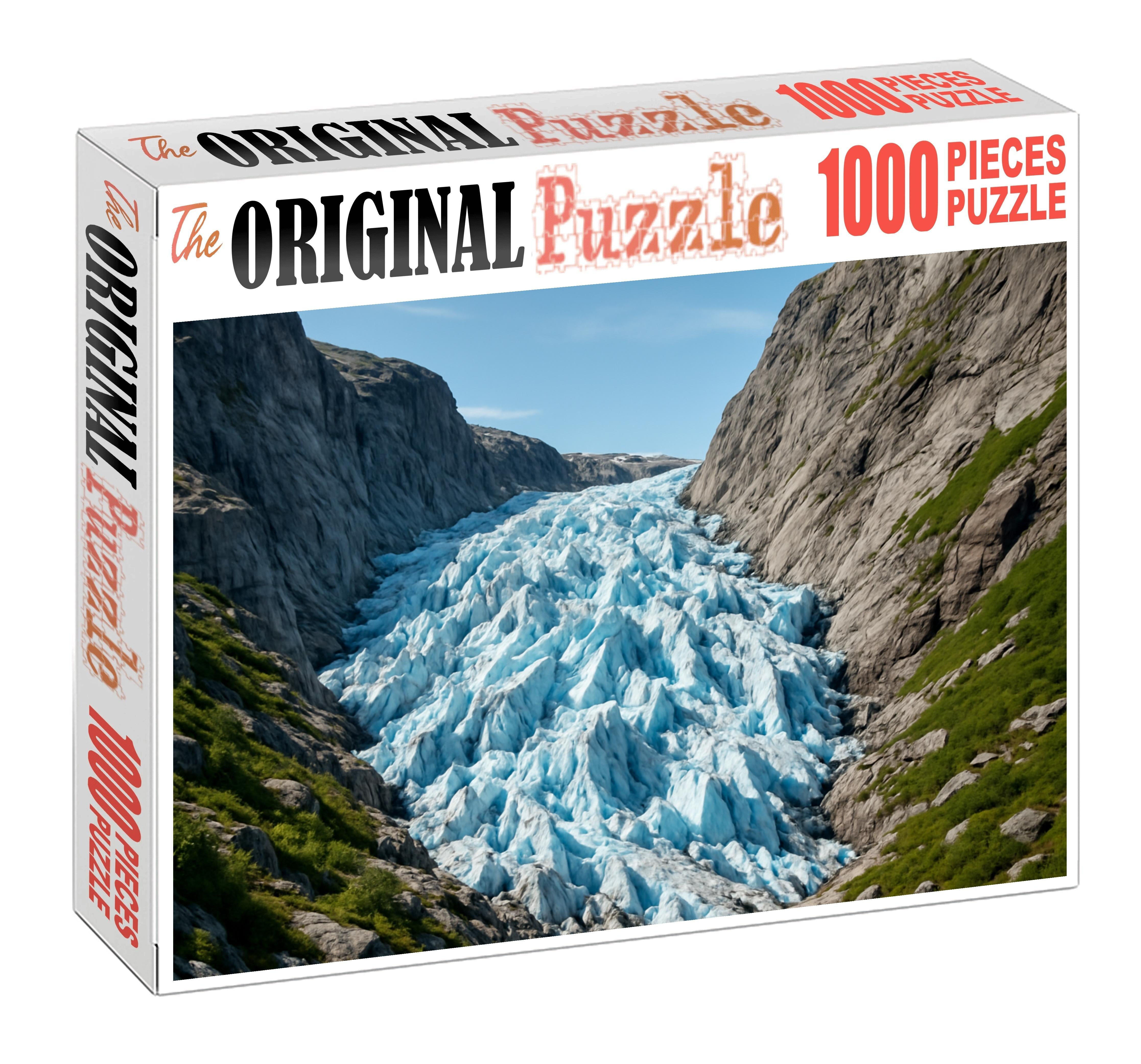 Crystal Icefall Ravine 300 Piece Puzzle