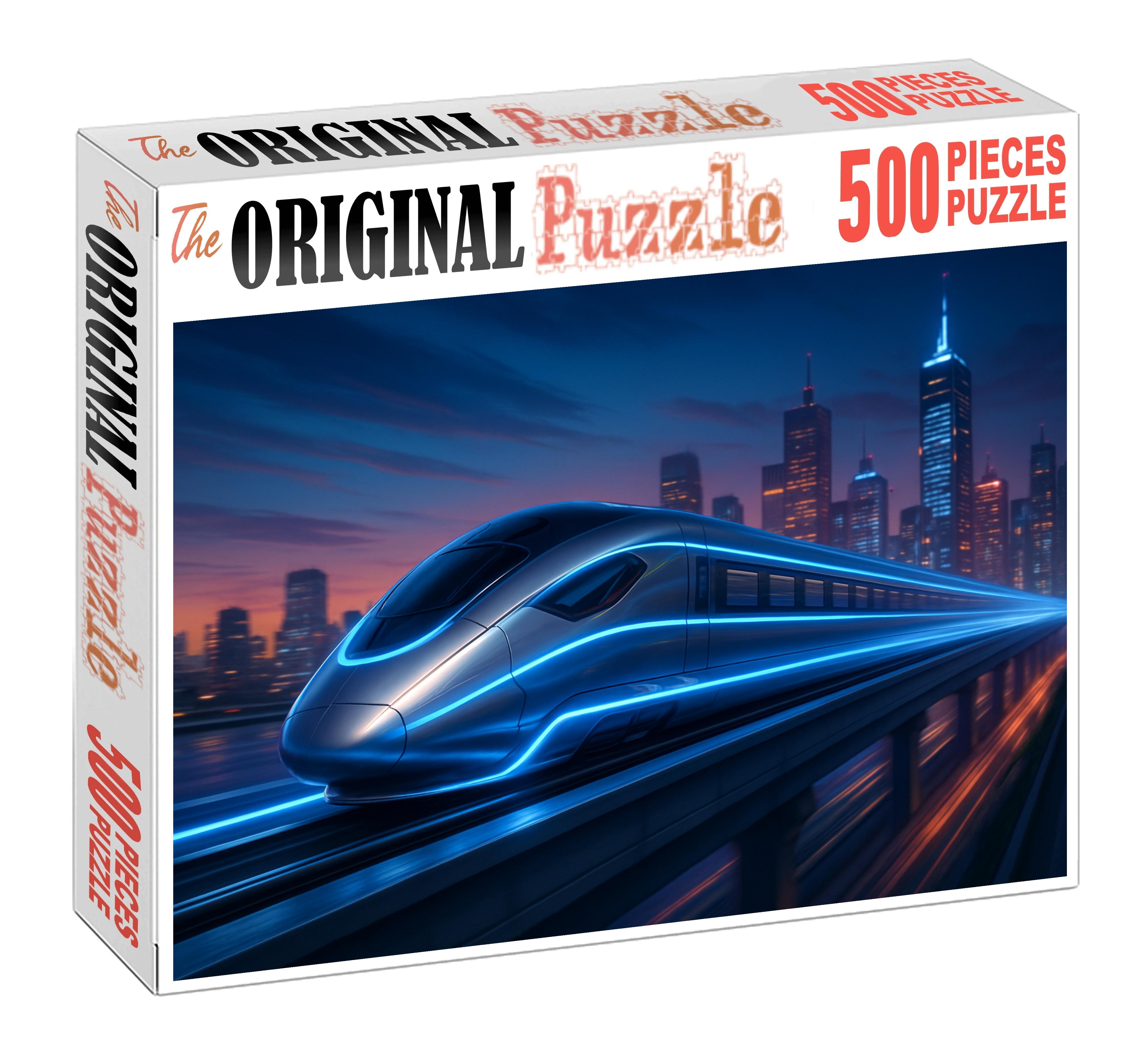 Celestial Maglev Flyer Ultra-fast Transportation Puzzle For Adults
