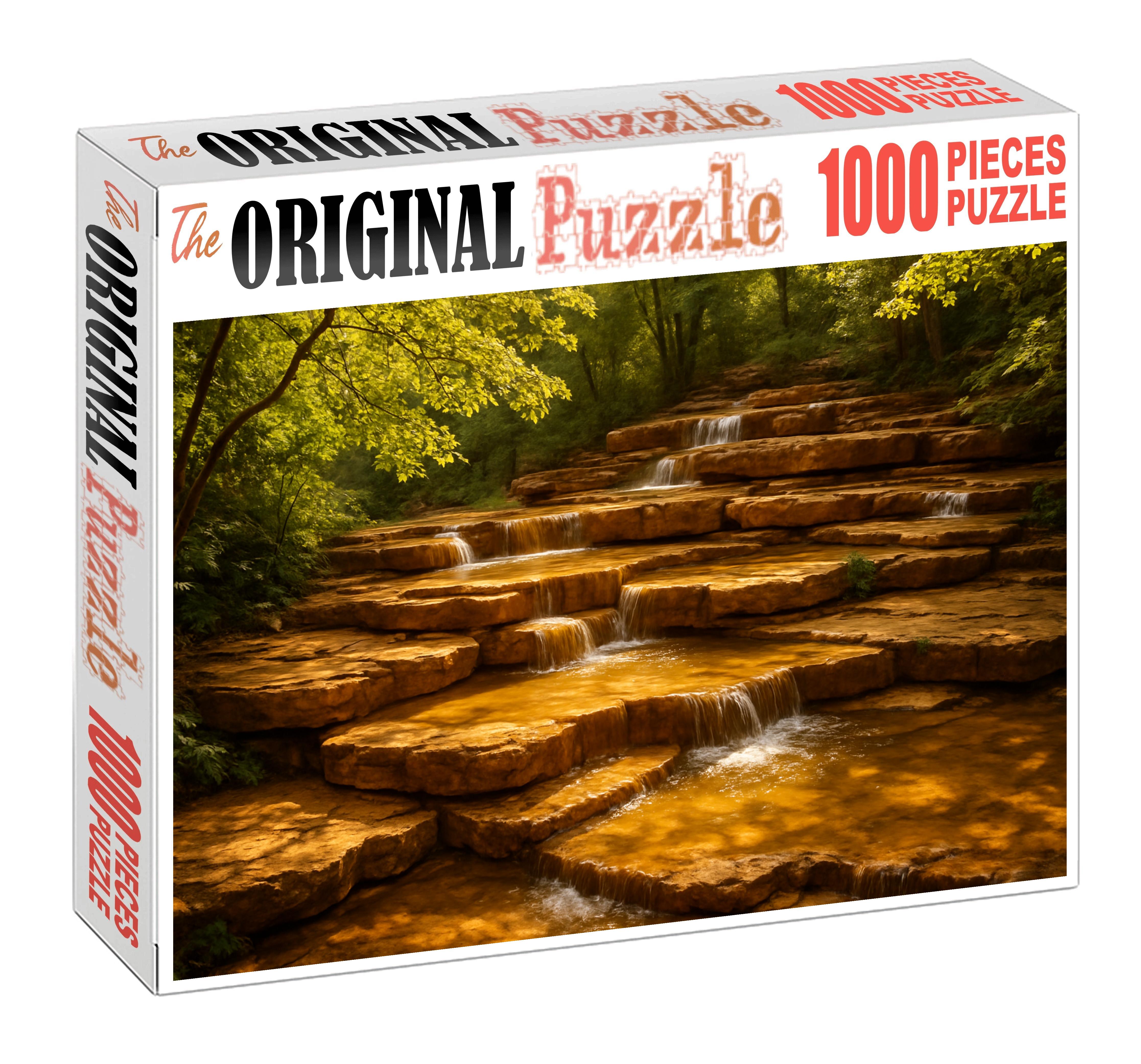 Amber Staircase Falls Challenging Puzzles