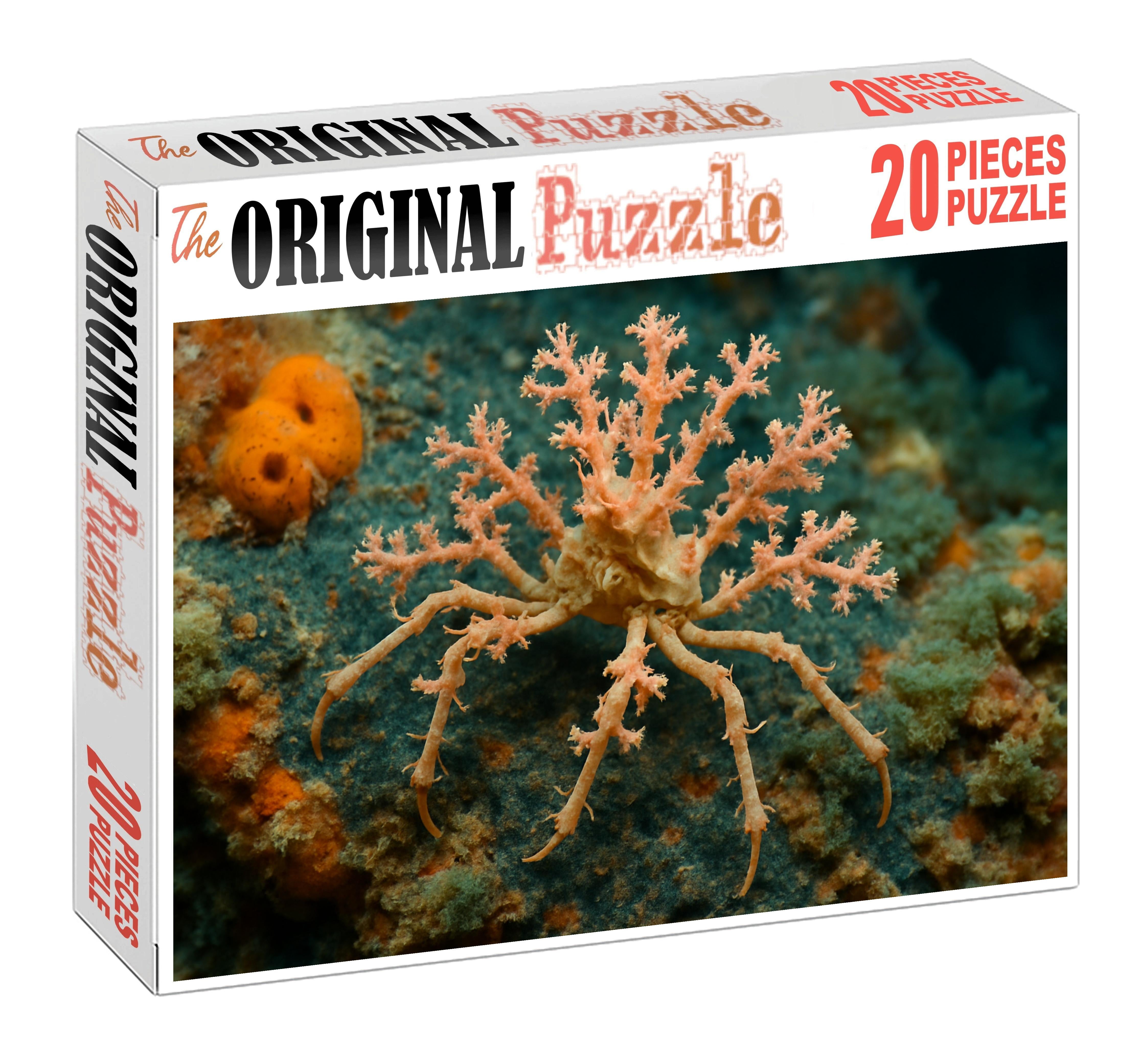 Coral-tipped Spider Crab Camouflaged Reef Scavenger Easy Puzzles