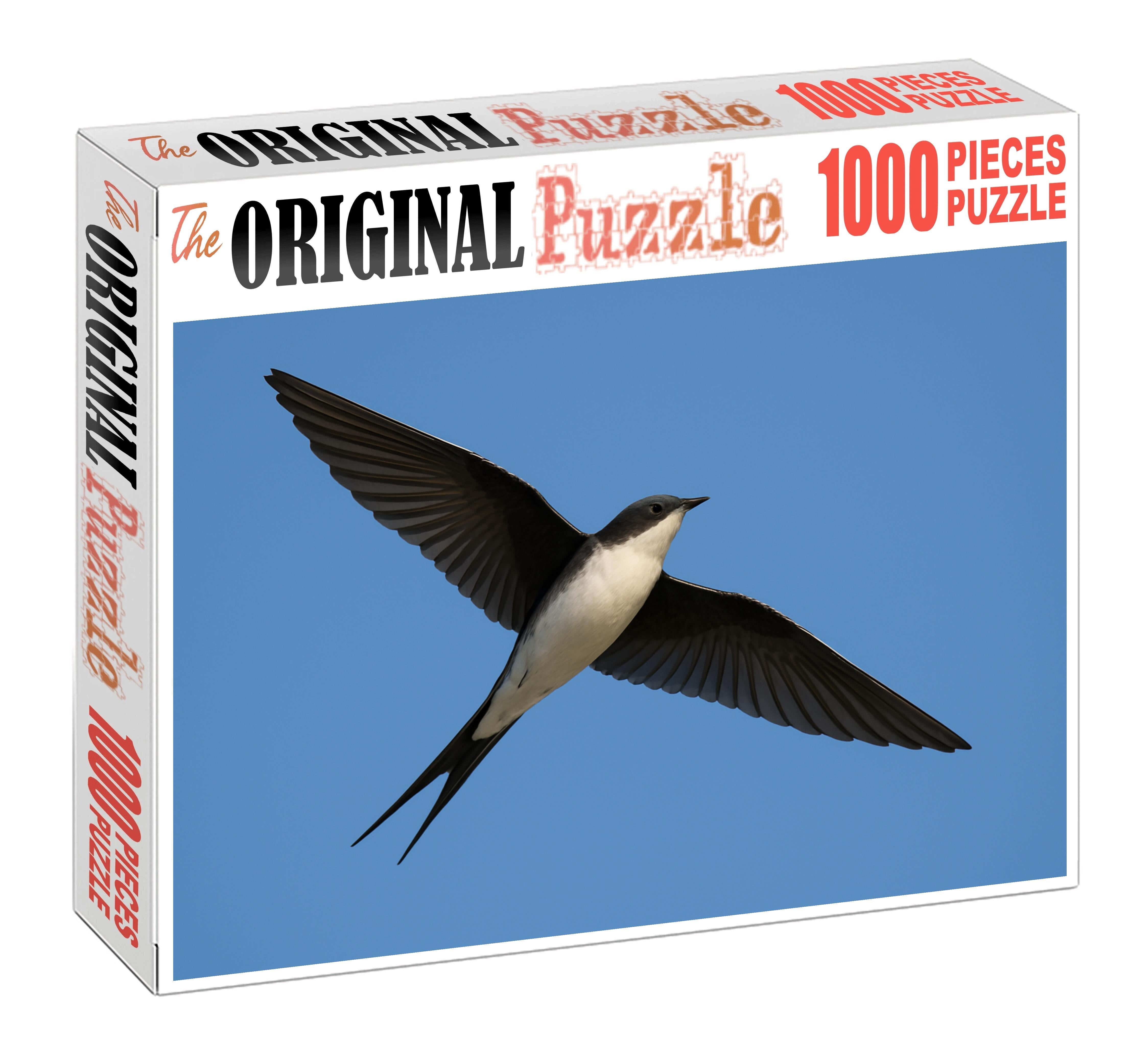 White-throated Swift Aerobatic Skimmer 50 Piece Puzzle