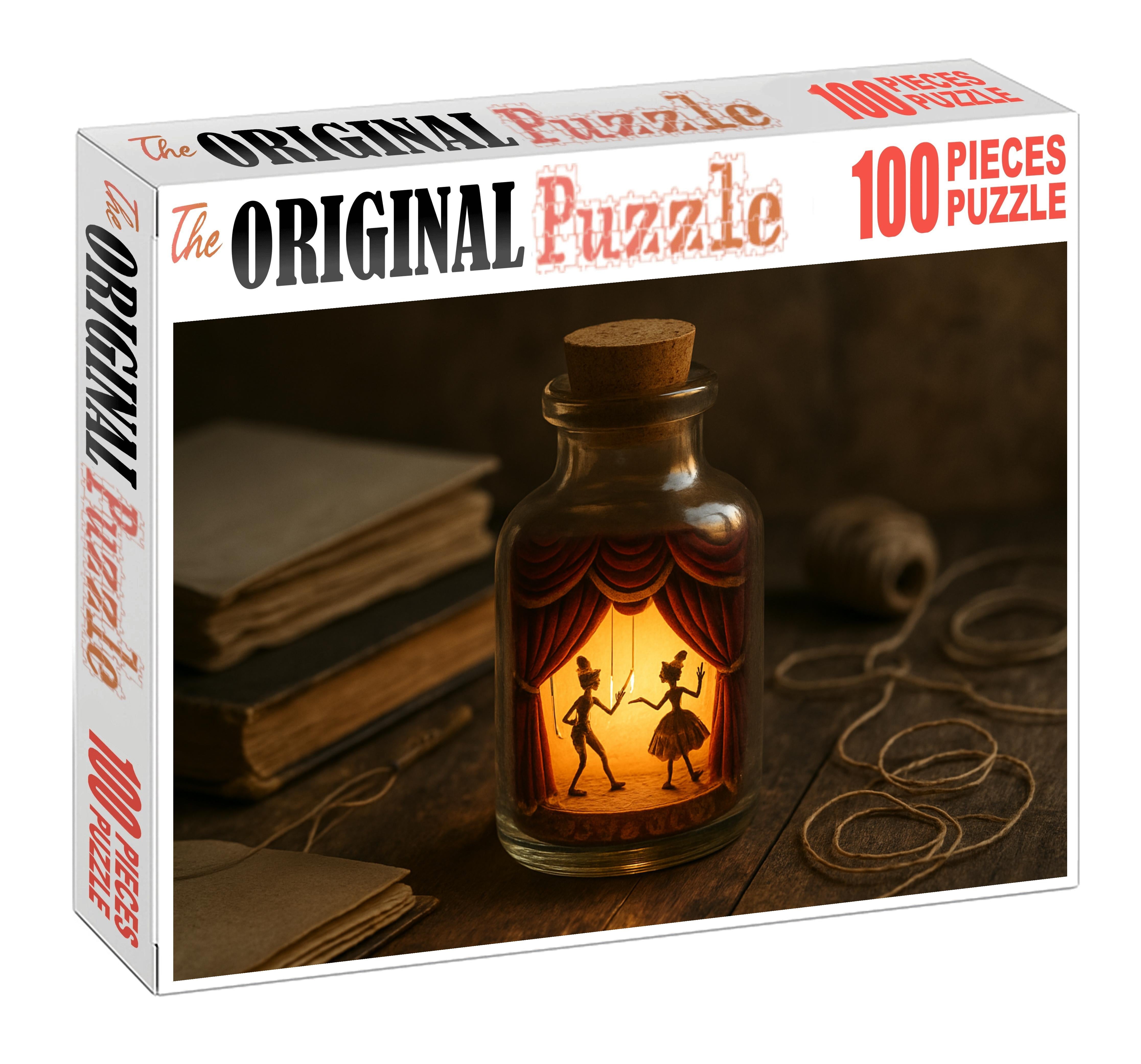 Puppet Theater In A Bottle 50 Piece Puzzle
