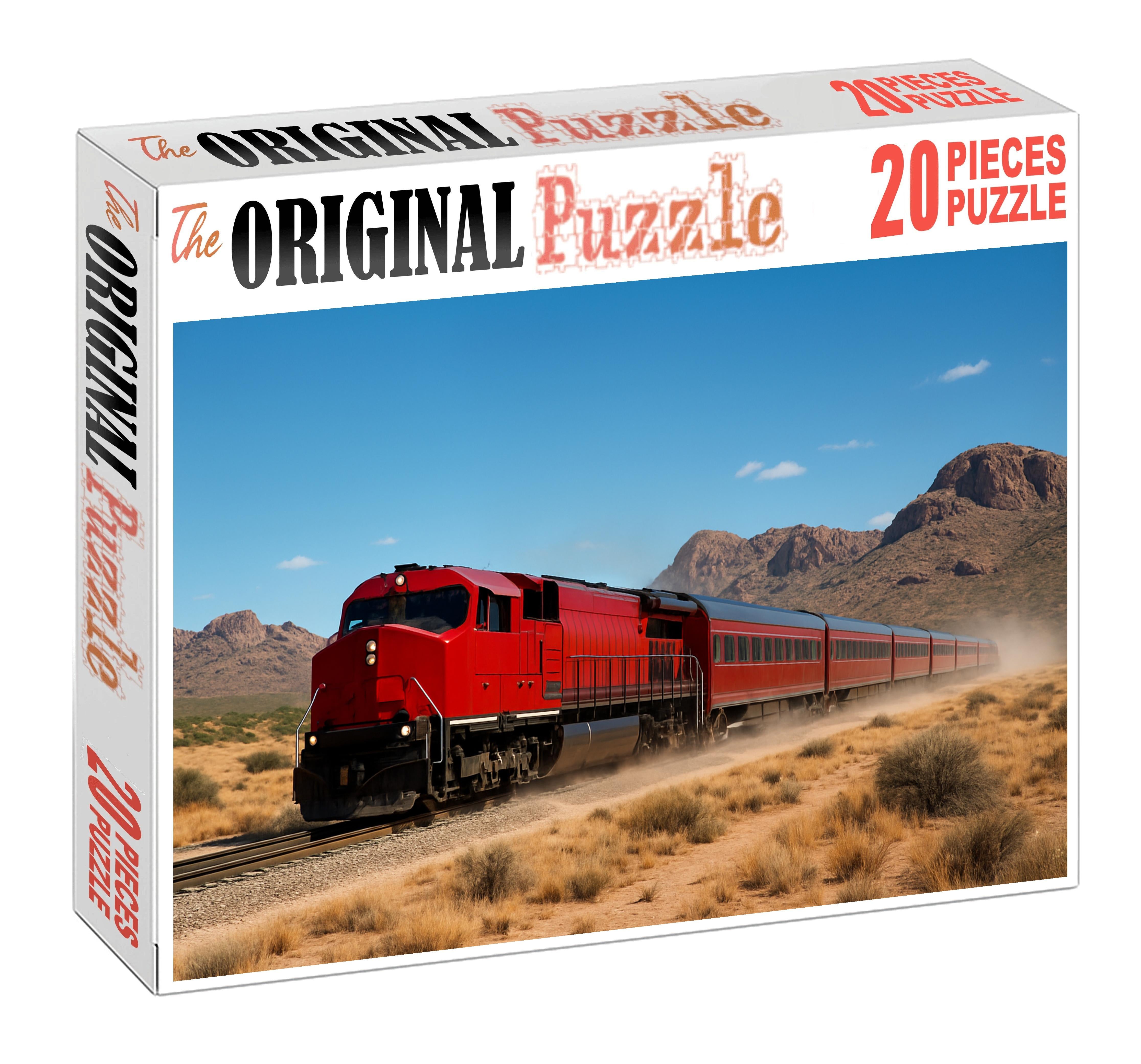 Crimson Comet Diesel Express 20 Piece Puzzle