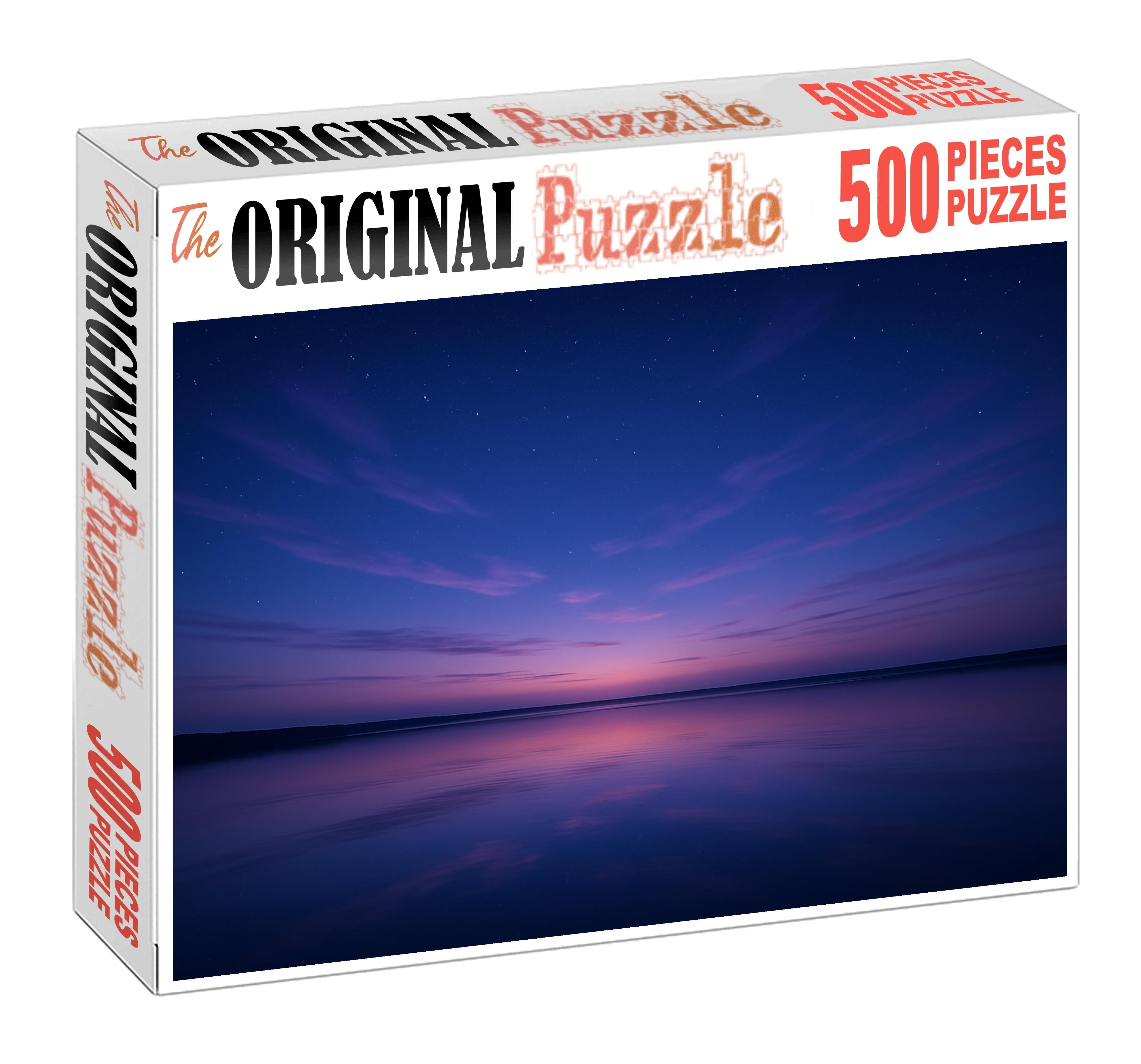 Sapphire Dusk Horizon 50 Piece Puzzle