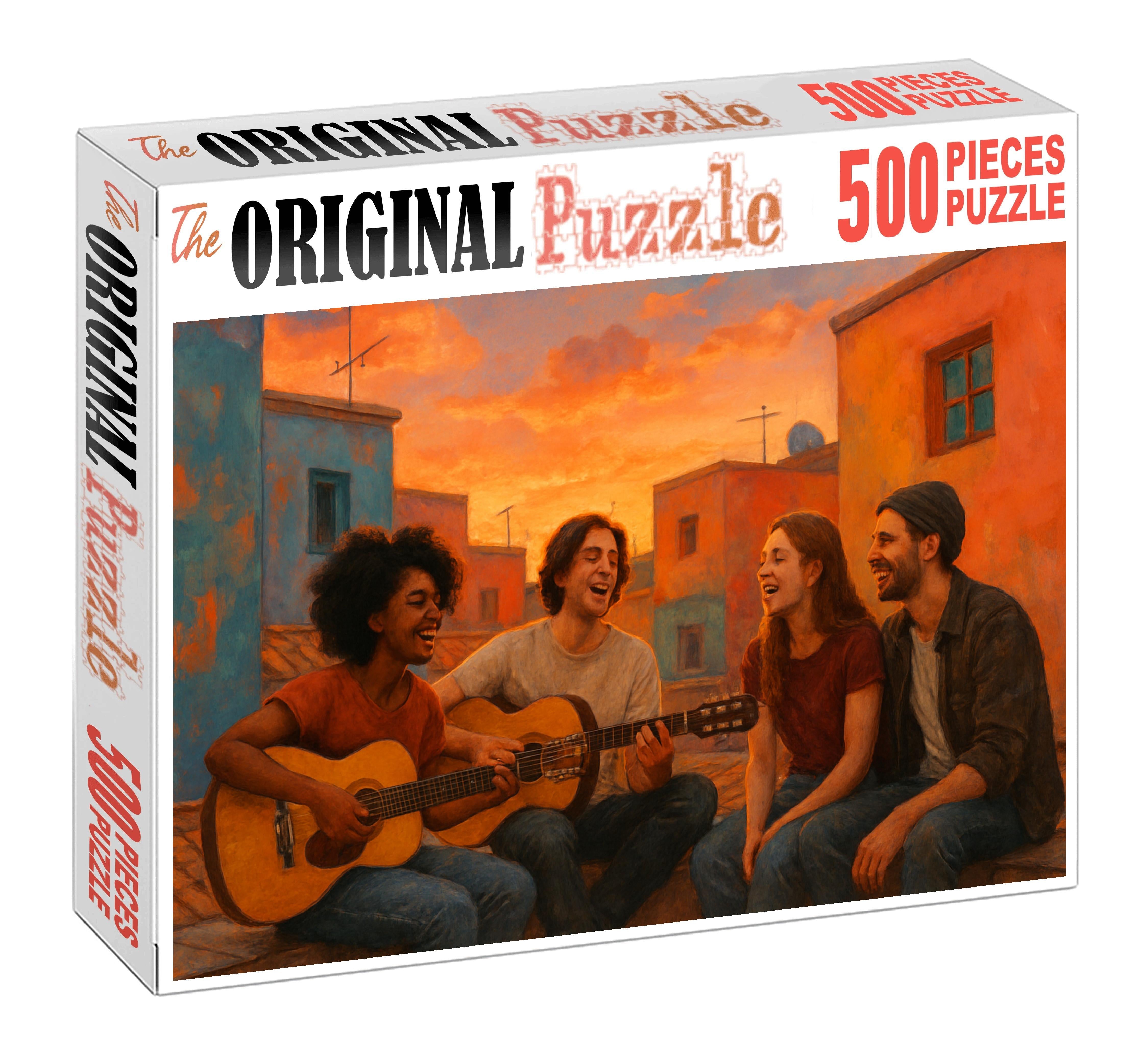 Urban Indie Pop Vibes Unique Puzzle Design
