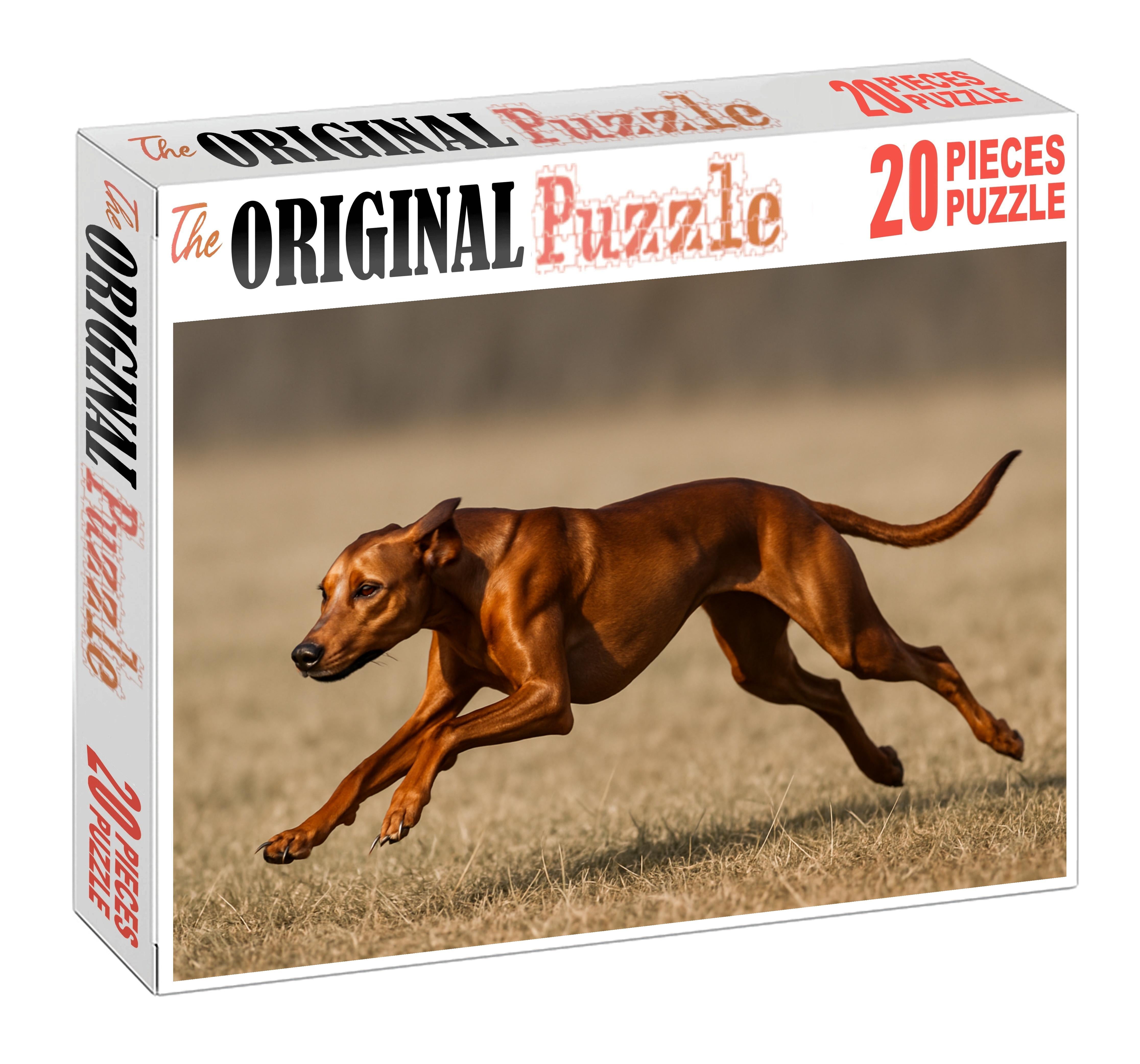 Bronze Flash Short-coated Energetic Hunter With Sharp Instincts Puzzle For Kids