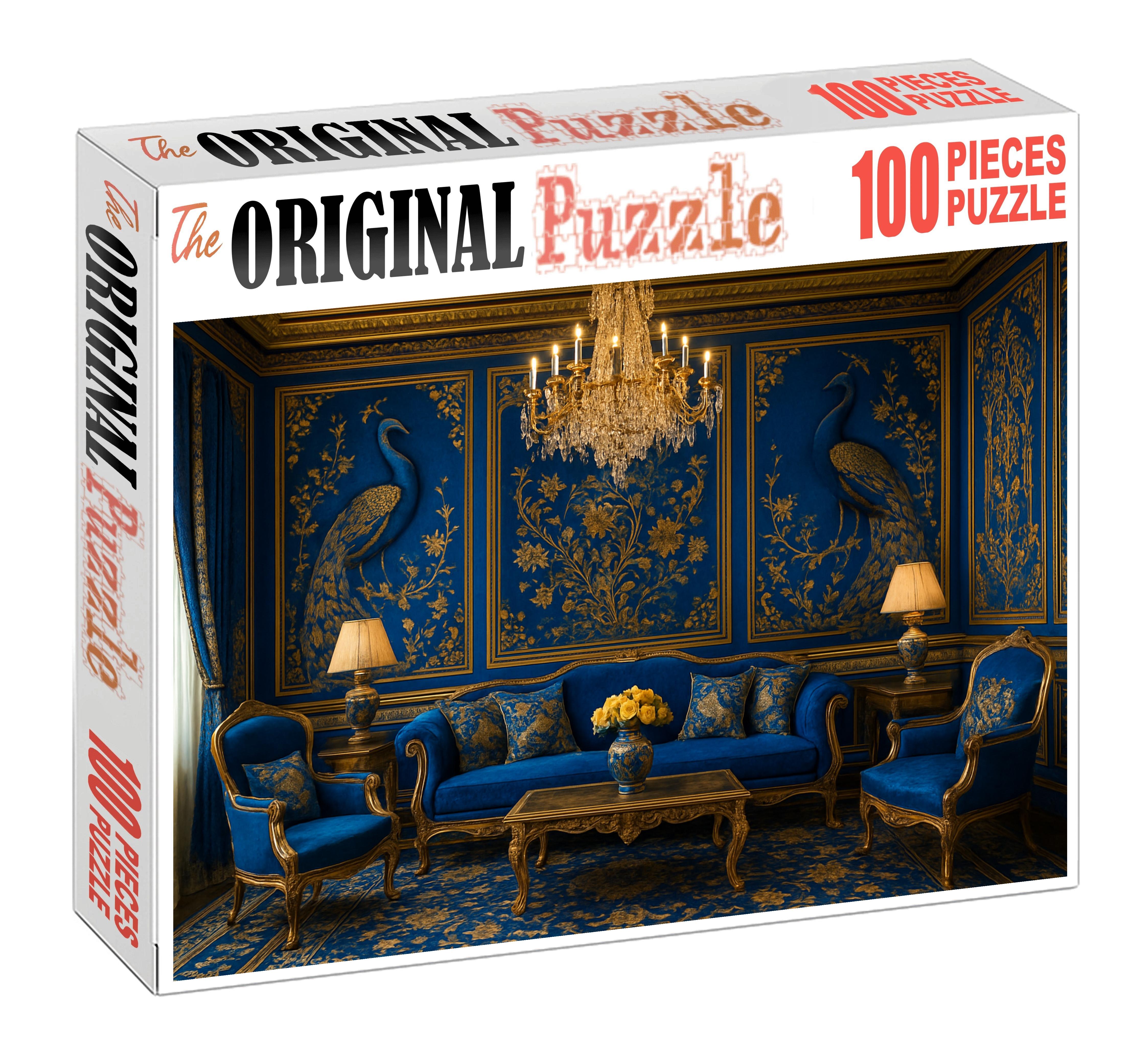 Harmony In Blue And Gold The Peacock Room Mini Puzzle