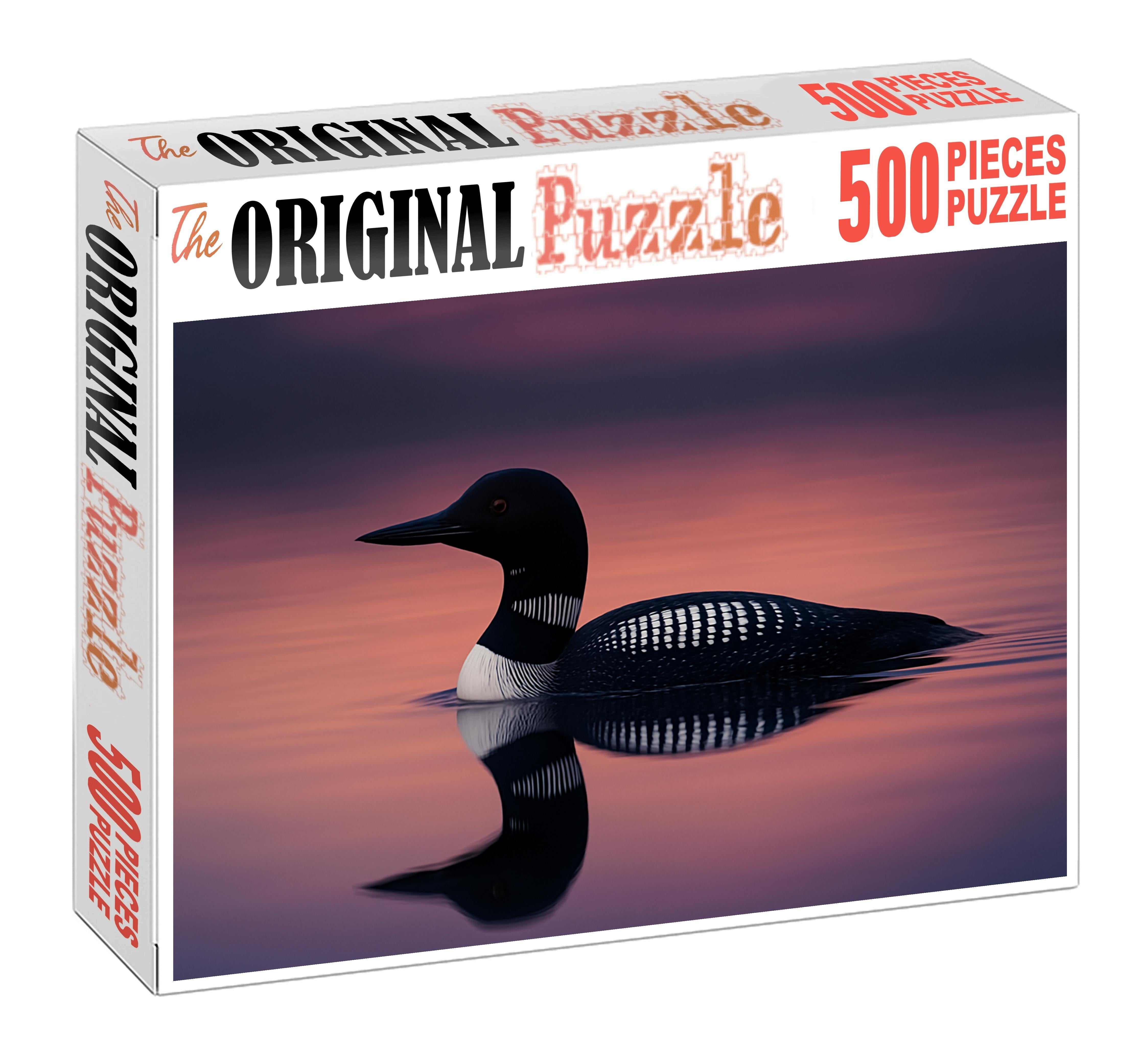 Black-throated Diver Melancholy Melodist Of Lakes Puzzle Challenge