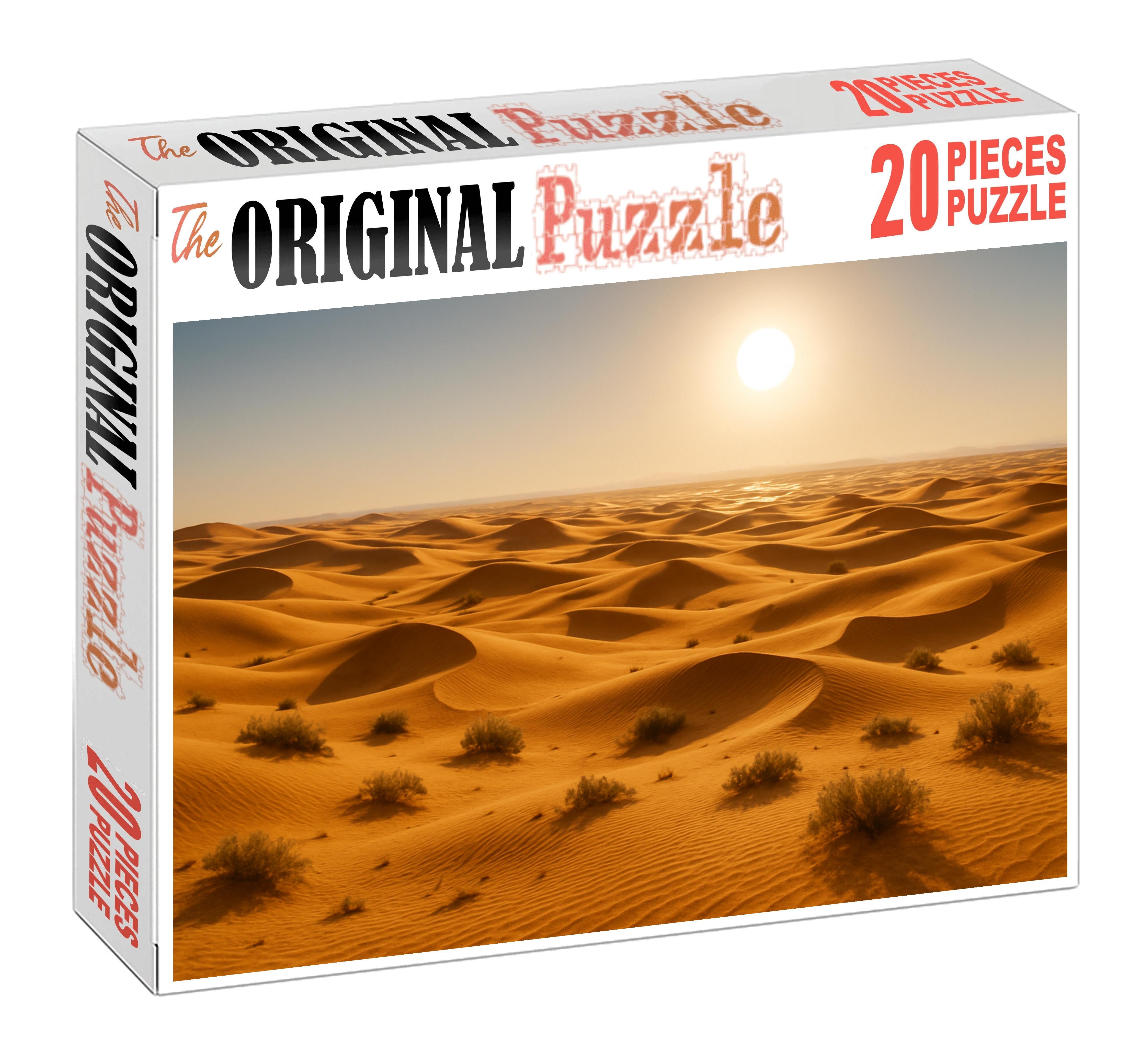 Golden Mirage Basin Unique Puzzle Design