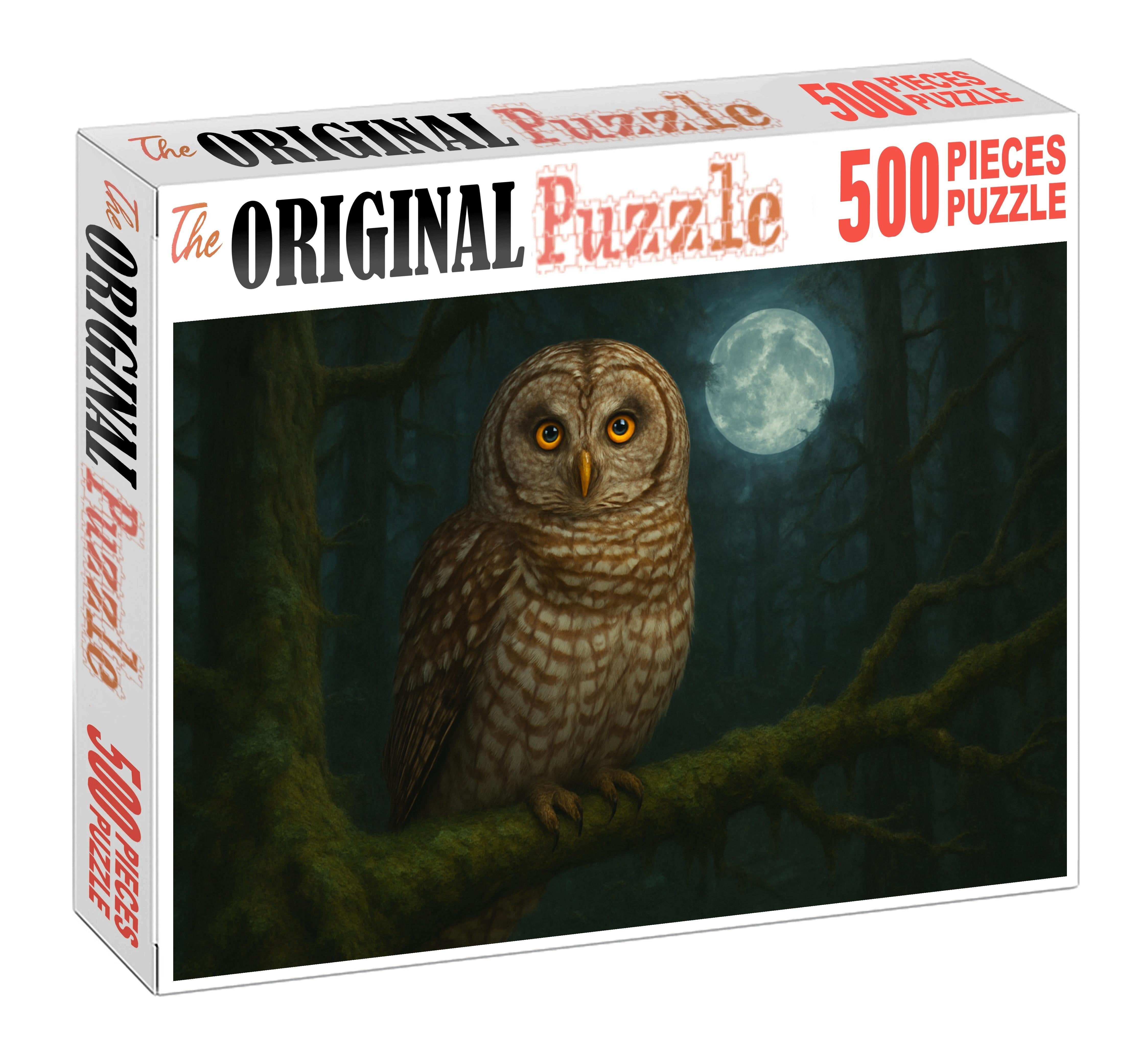 Barred Owl Silent Forest Sentinel Family Puzzles