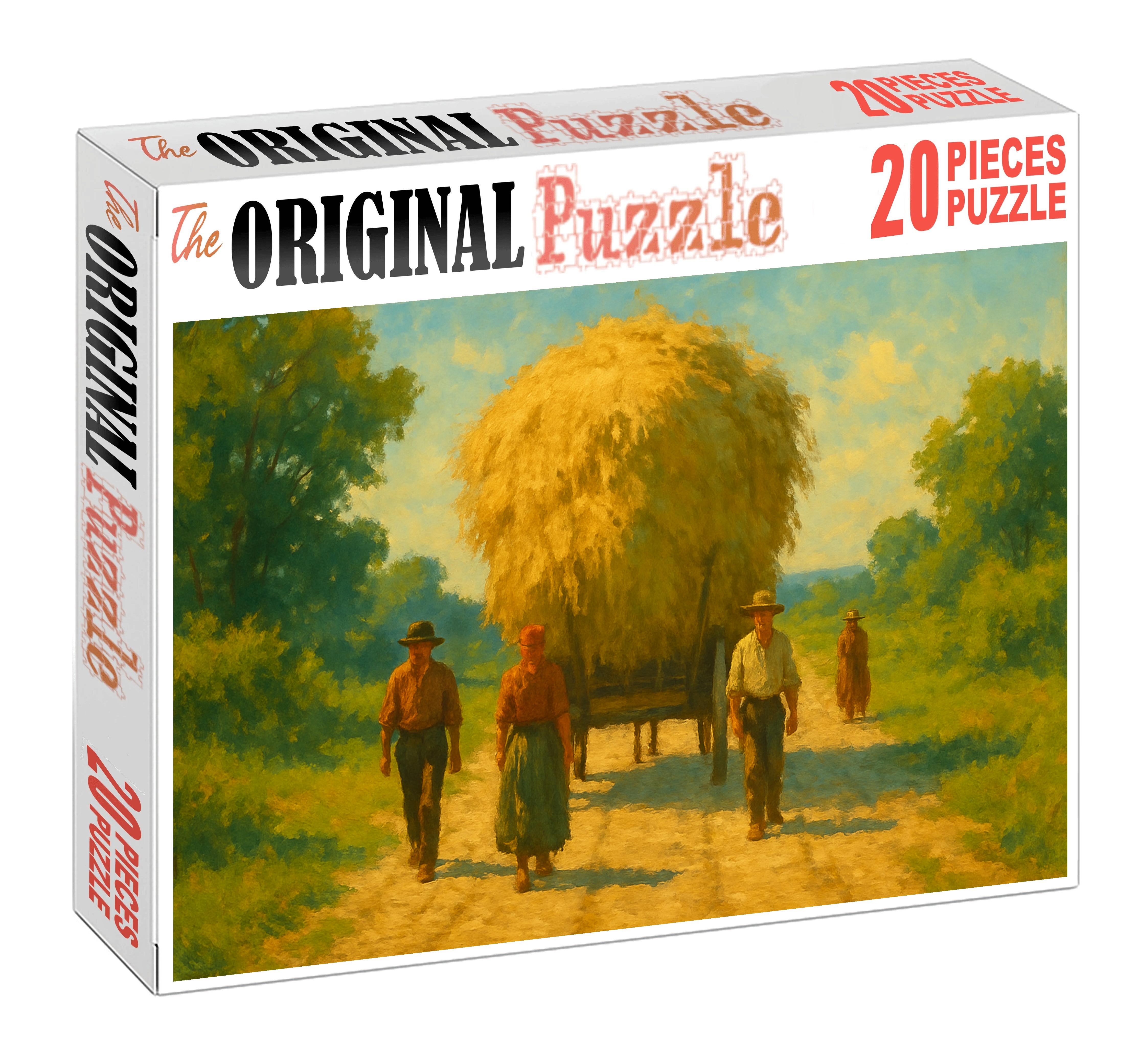 The Hay Wagon Puzzle For Kids