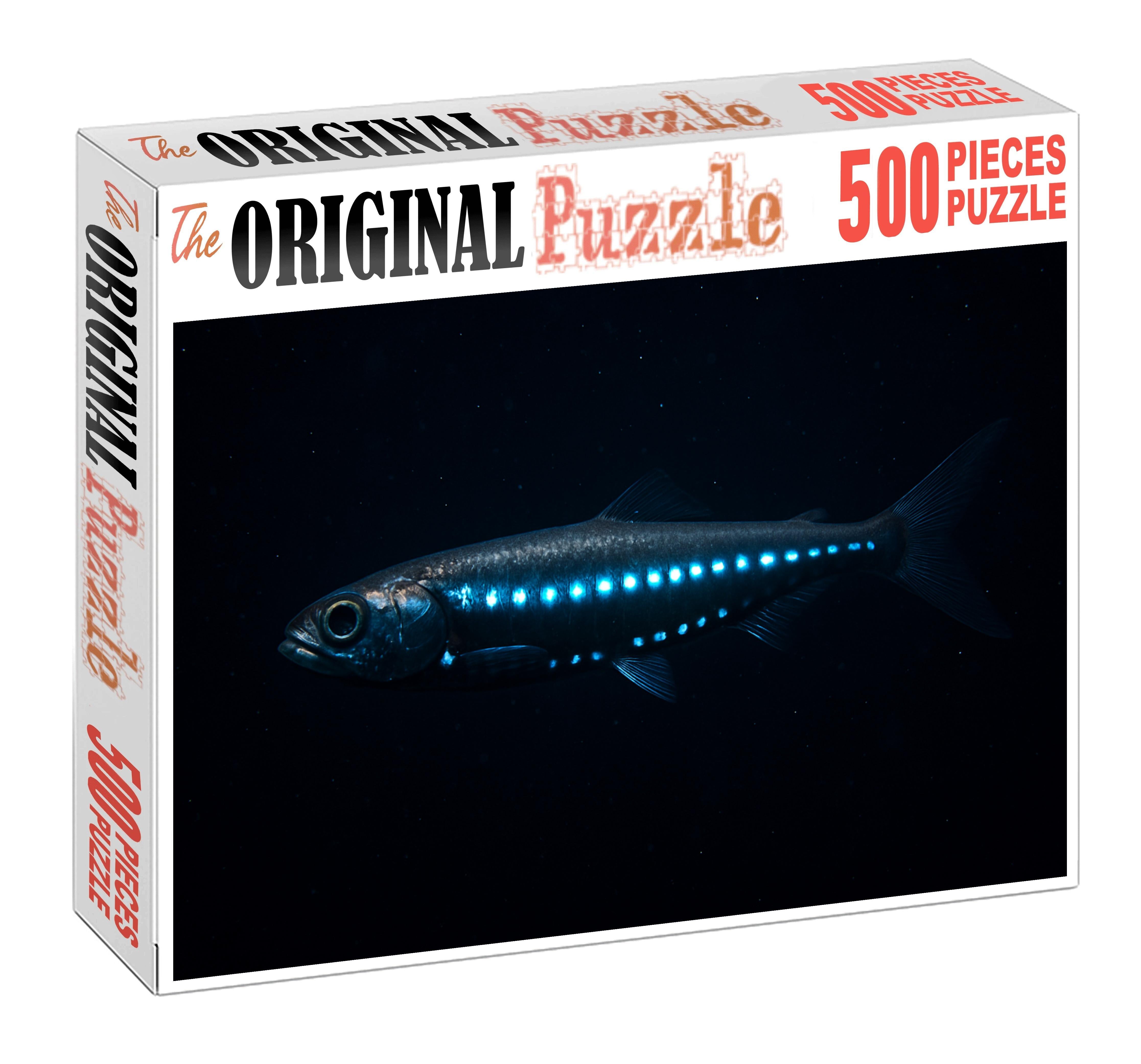 Celestial Lanternfish Deep Water Dweller With Bioluminescent Photophores Easy Puzzles