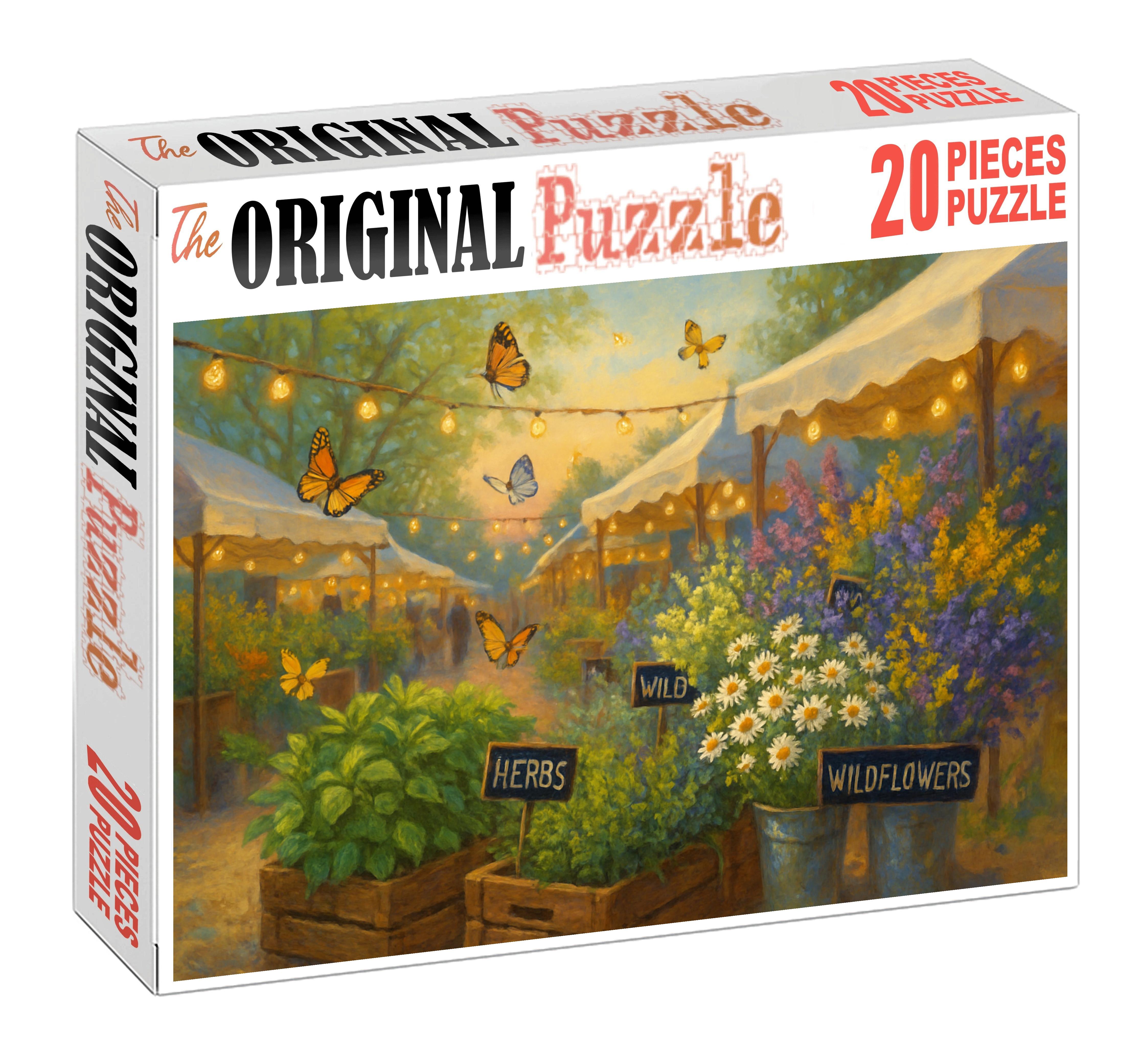 Springtime Market Awakening Puzzle For Adults