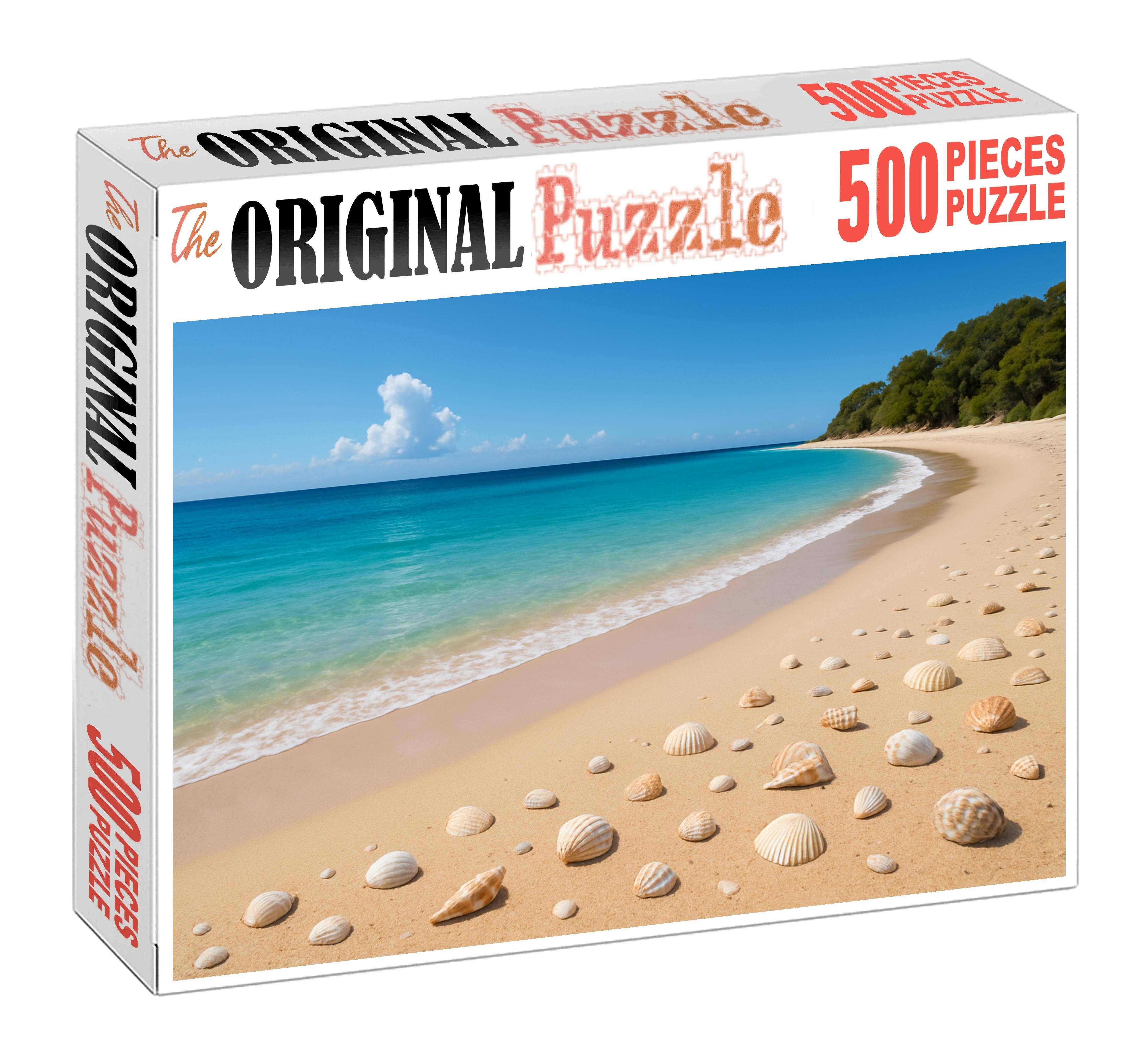 Seashell Crescent Beach Puzzle Fun